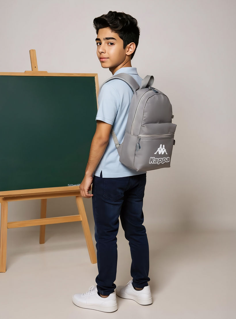 طقم شنطة ظهر مع شنطة غداء ومقلمة بطبعات شعار من كابا-cpkids-backtoschool-schoolbagsandbackpacks-backpacks-image-2