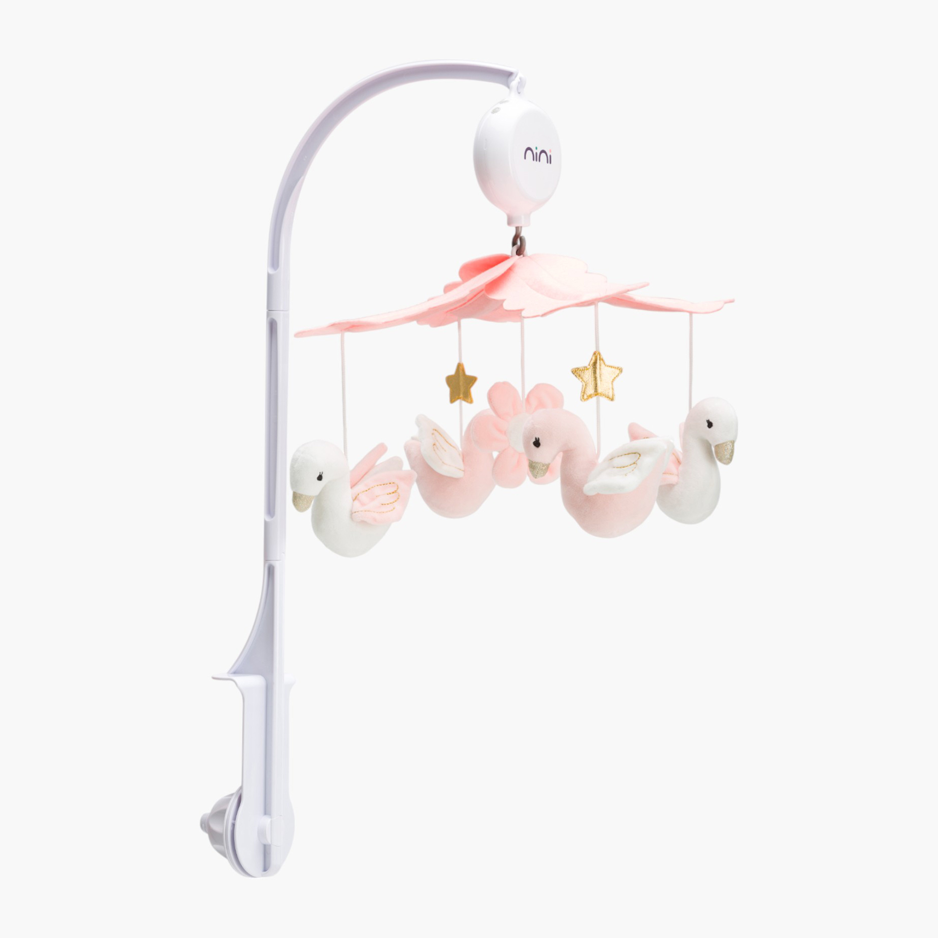 Nini Elegant Swan Cot Mobile-toys-babyandtoddlertoys-cribtoys-image-1