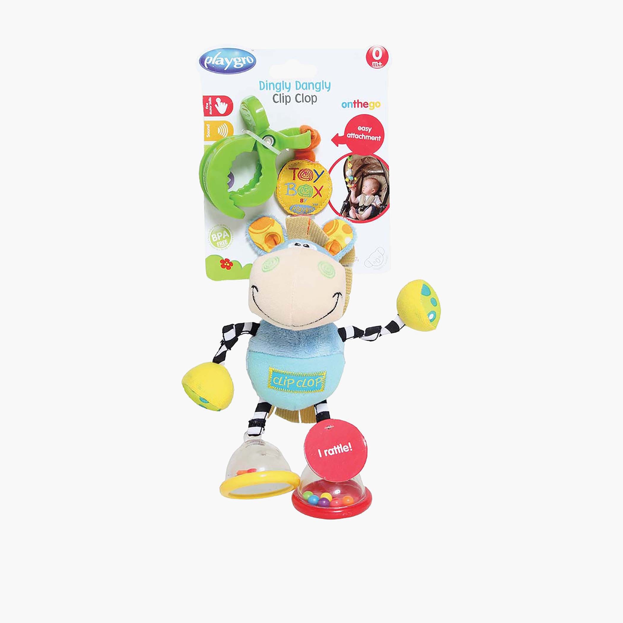 Playgro Dingly Dangly Clip Clop Stroller Toy-baby-gear-travelaccessories-image-1