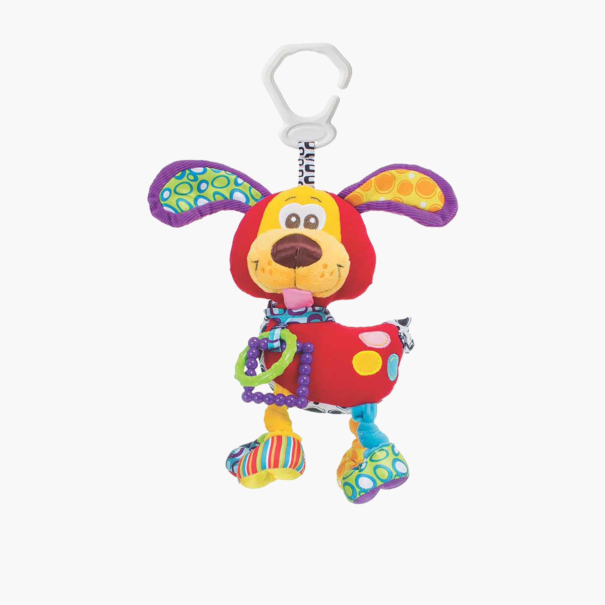 Playgro Pookie Puppy Textured Teething and Stroller Toy-baby-gear-travelaccessories-image-3