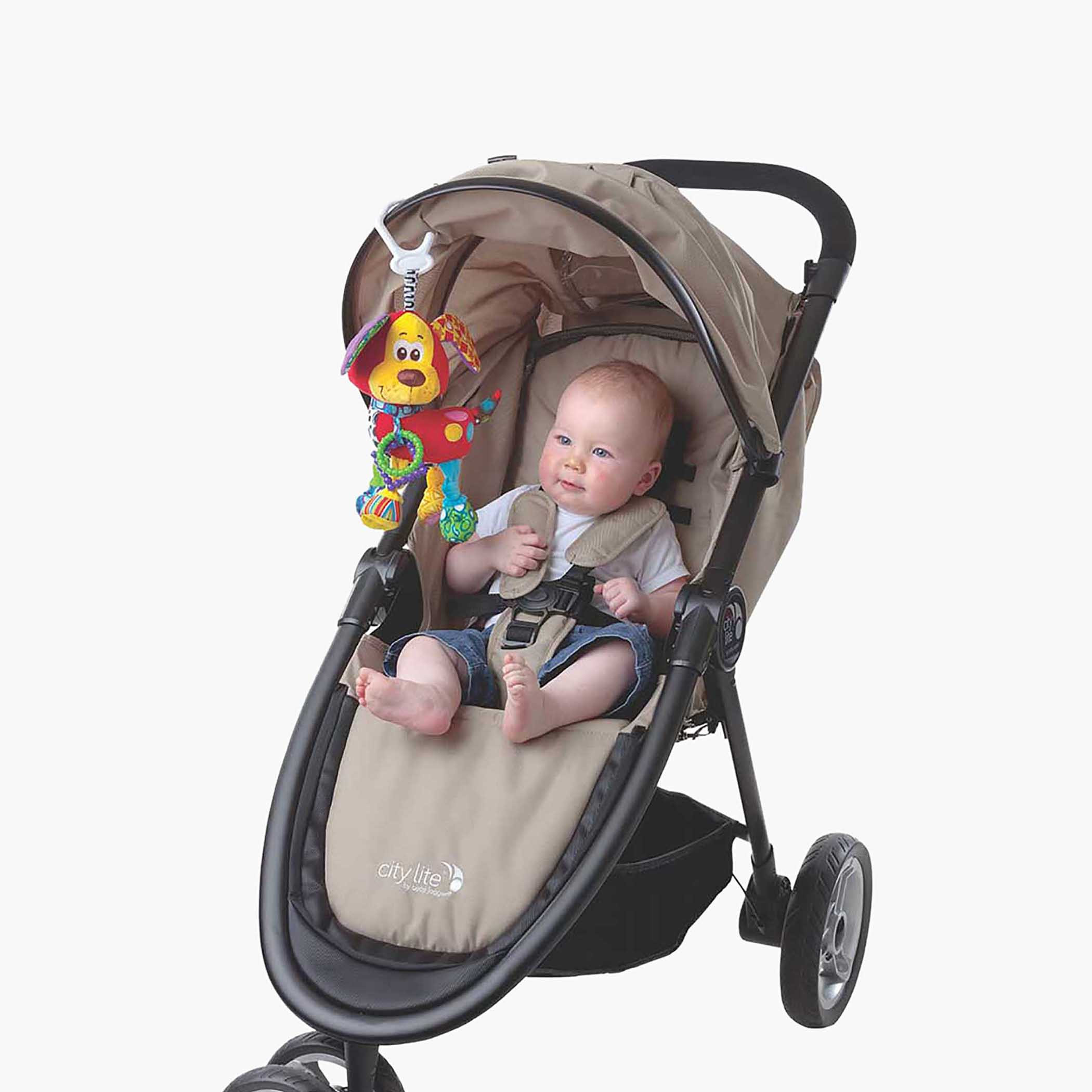 Playgro Pookie Puppy Textured Teething and Stroller Toy-baby-gear-travelaccessories-image-2