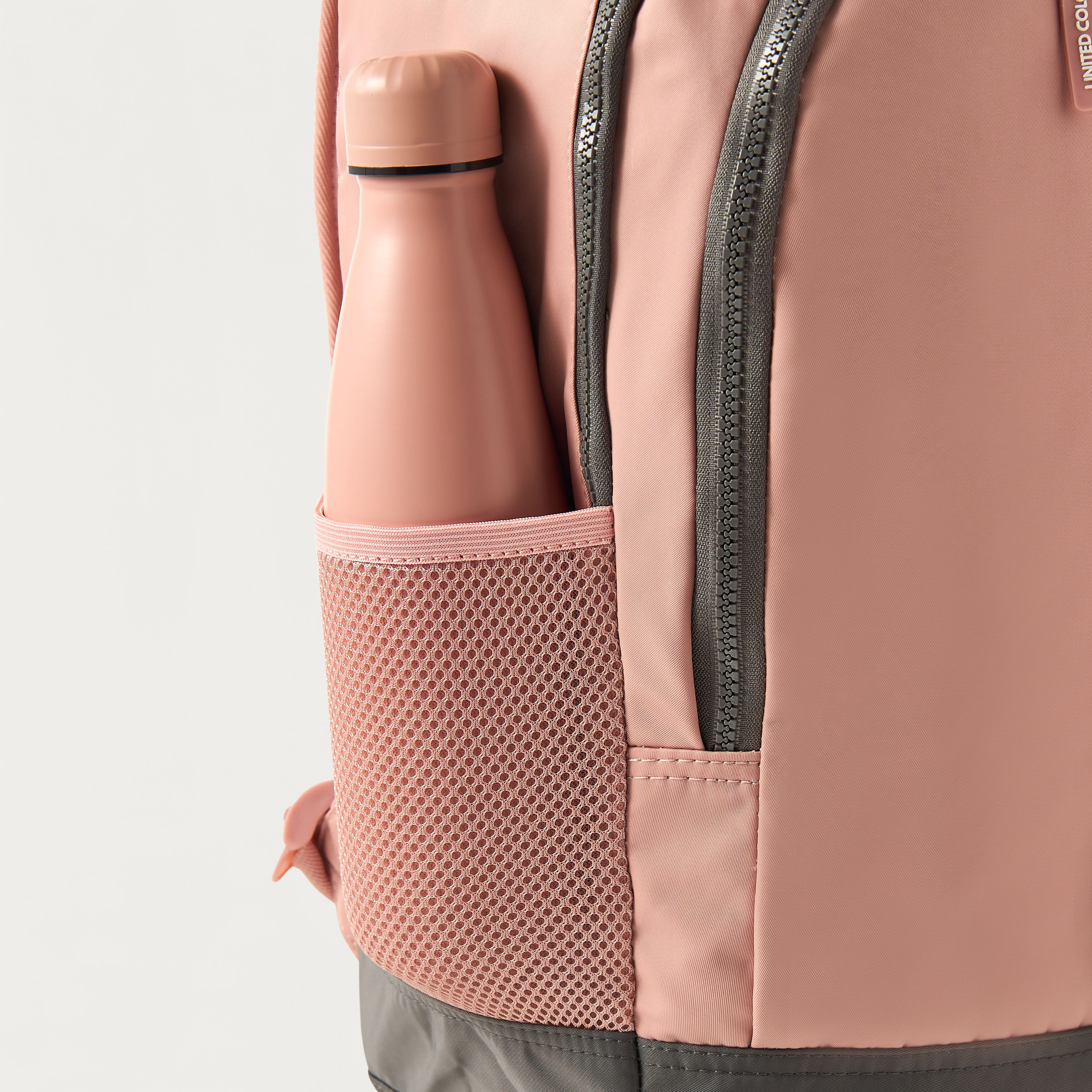 UCB Solid 18-inch Backpack with Adjustable Straps - 29x15x45 cms-school-bagsandbackpacks-backpacks-image-5