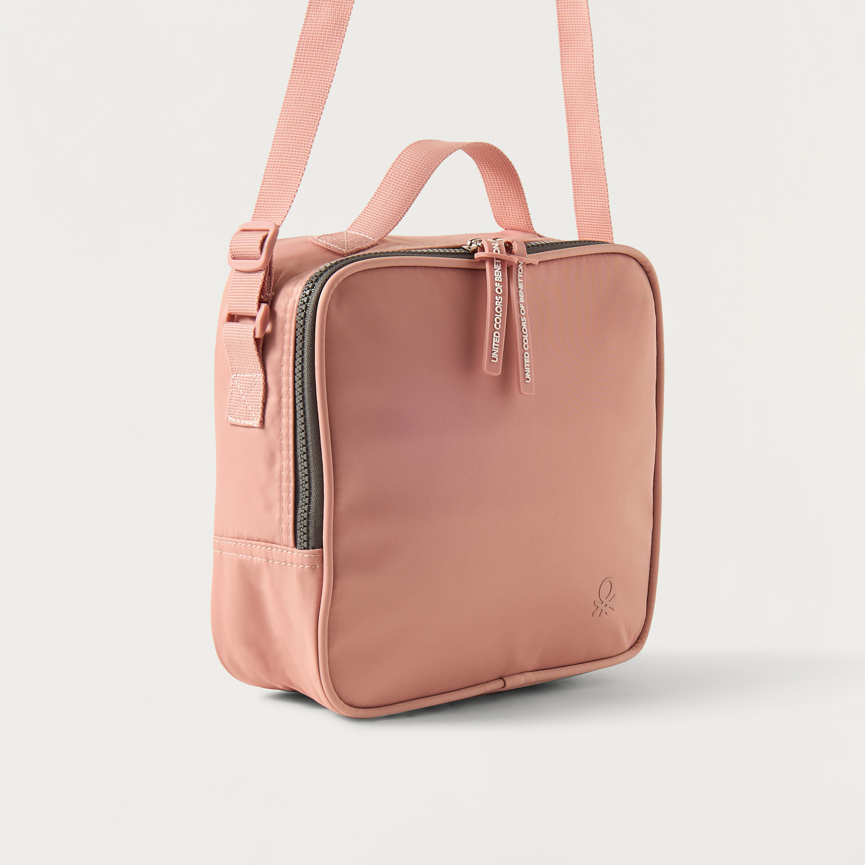 UCB Solid Lunch Bag with Adjustable Strap and Zip Closure-school-lunchessentials-lunchbags-image-2