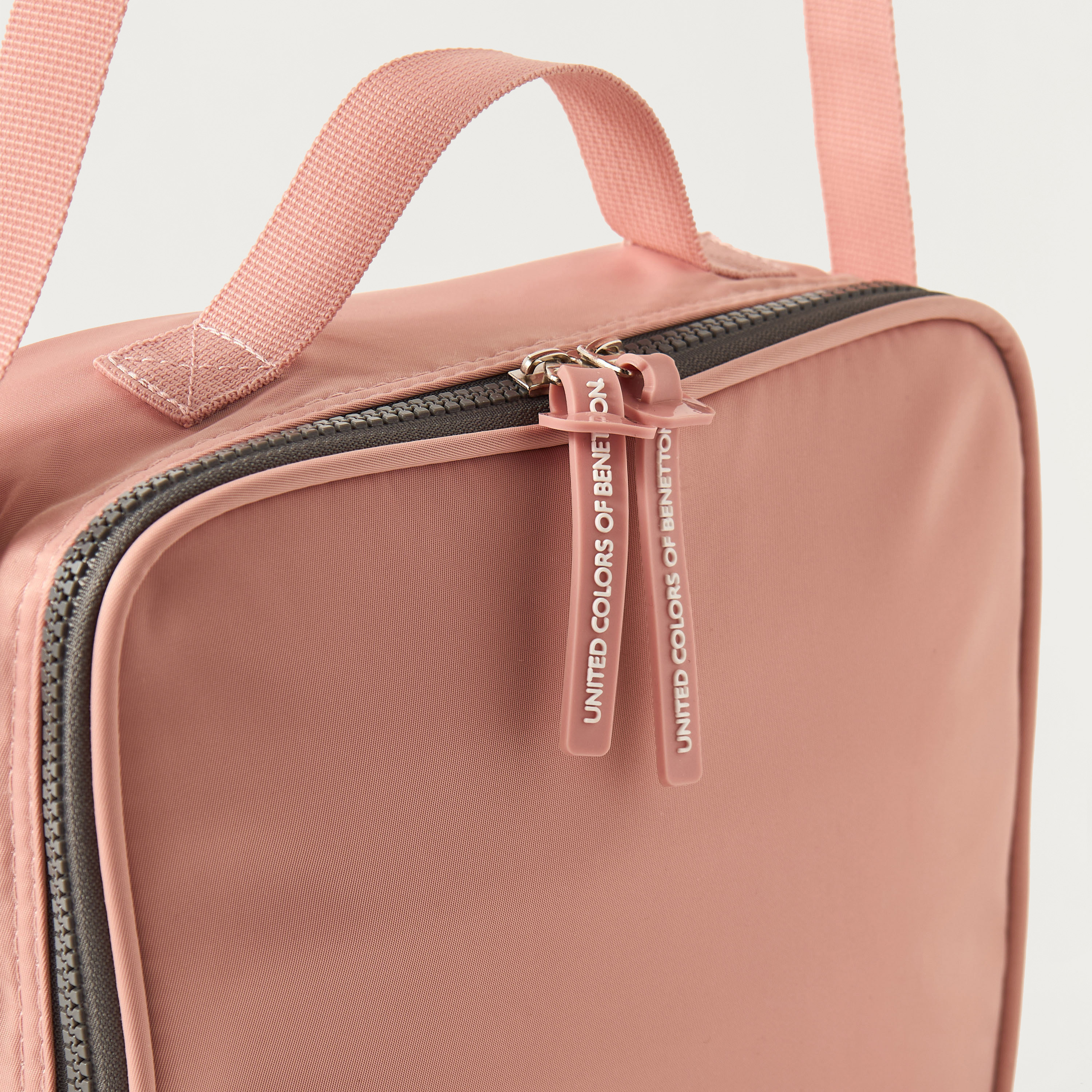 UCB Solid Lunch Bag with Adjustable Strap and Zip Closure-school-lunchessentials-lunchbags-image-3