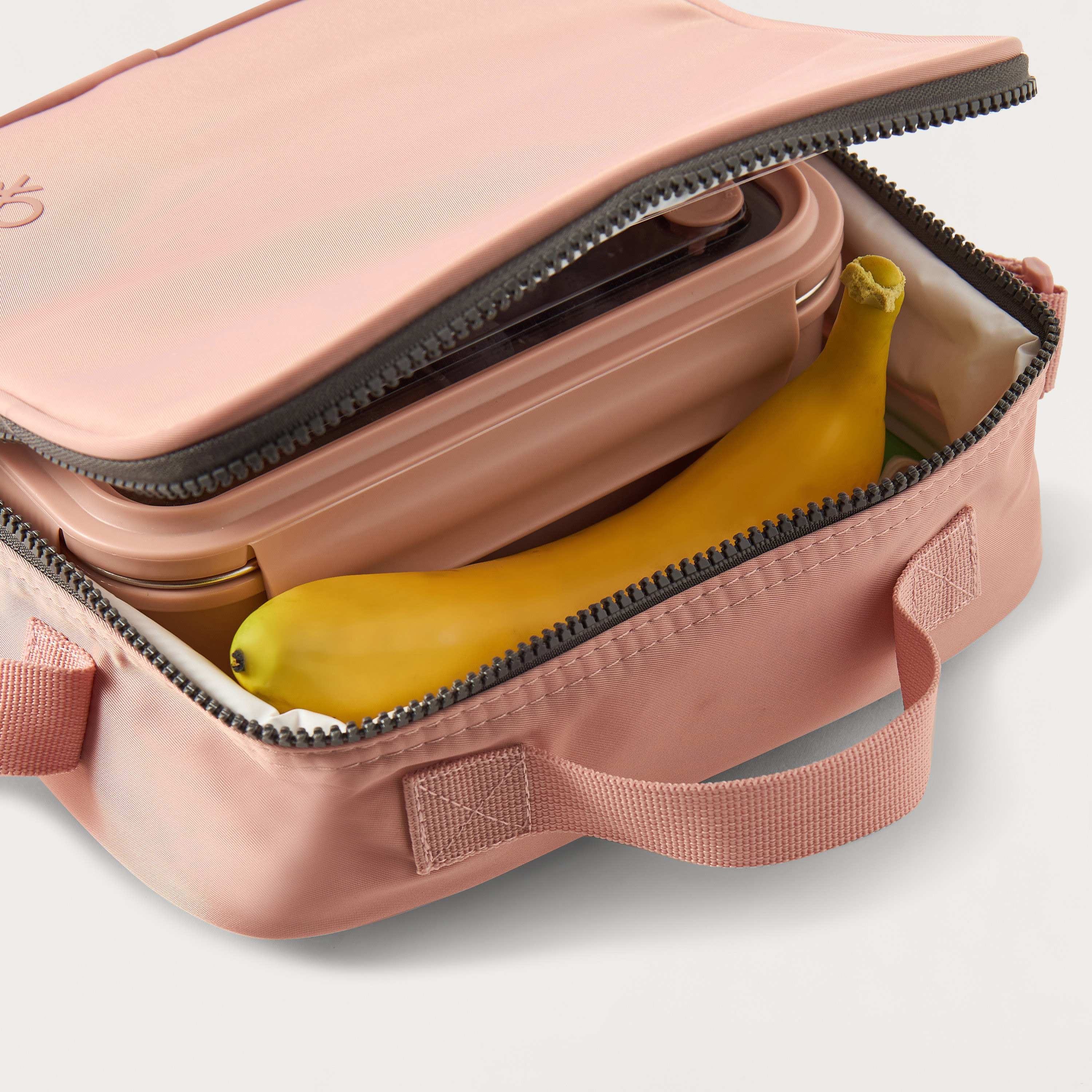 UCB Solid Lunch Bag with Adjustable Strap and Zip Closure-school-lunchessentials-lunchbags-image-5