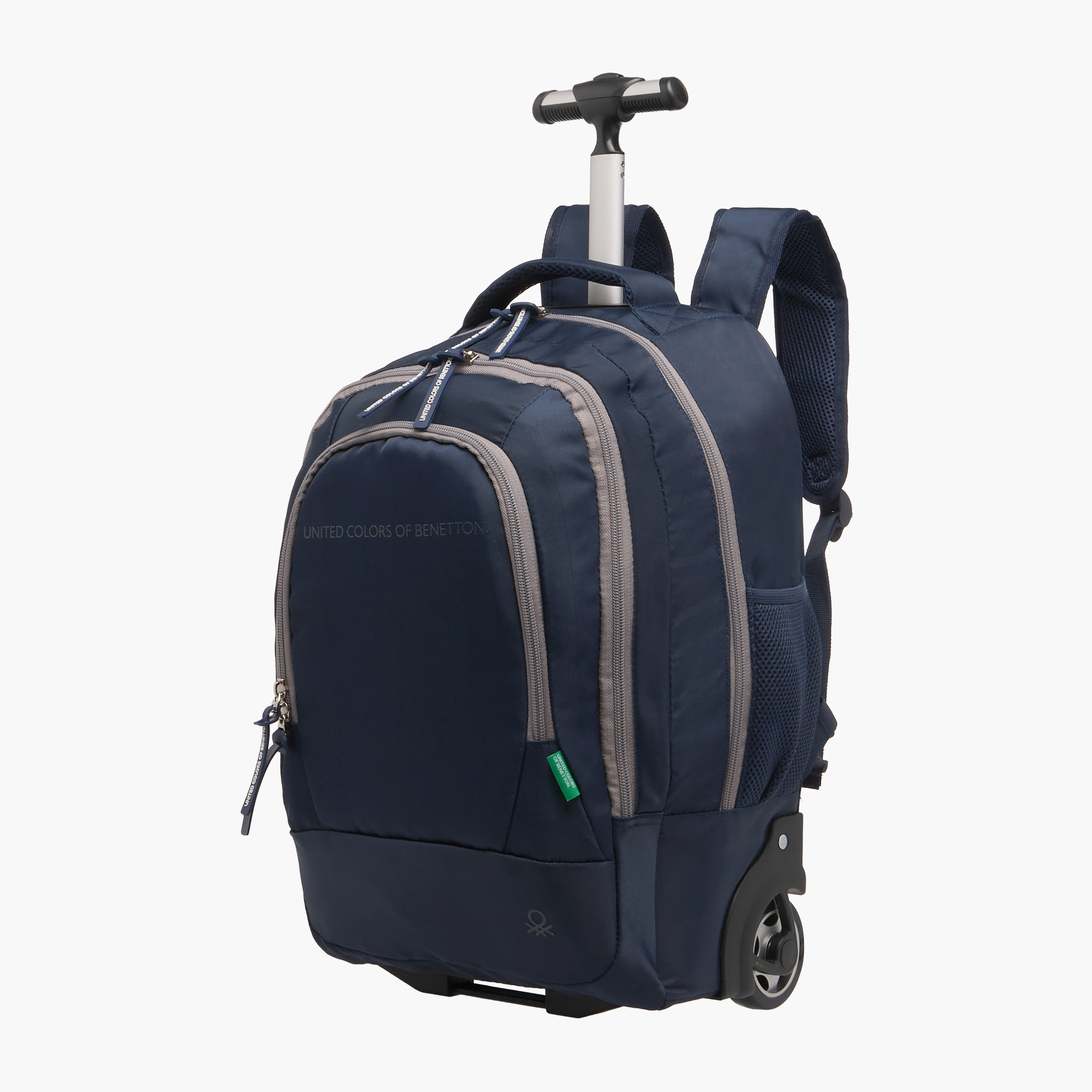 UCB Solid 18-inch Trolley Backpack with Retractable Handle - 30x16x46 cms-school-bagsandbackpacks-trolleybags-image-3
