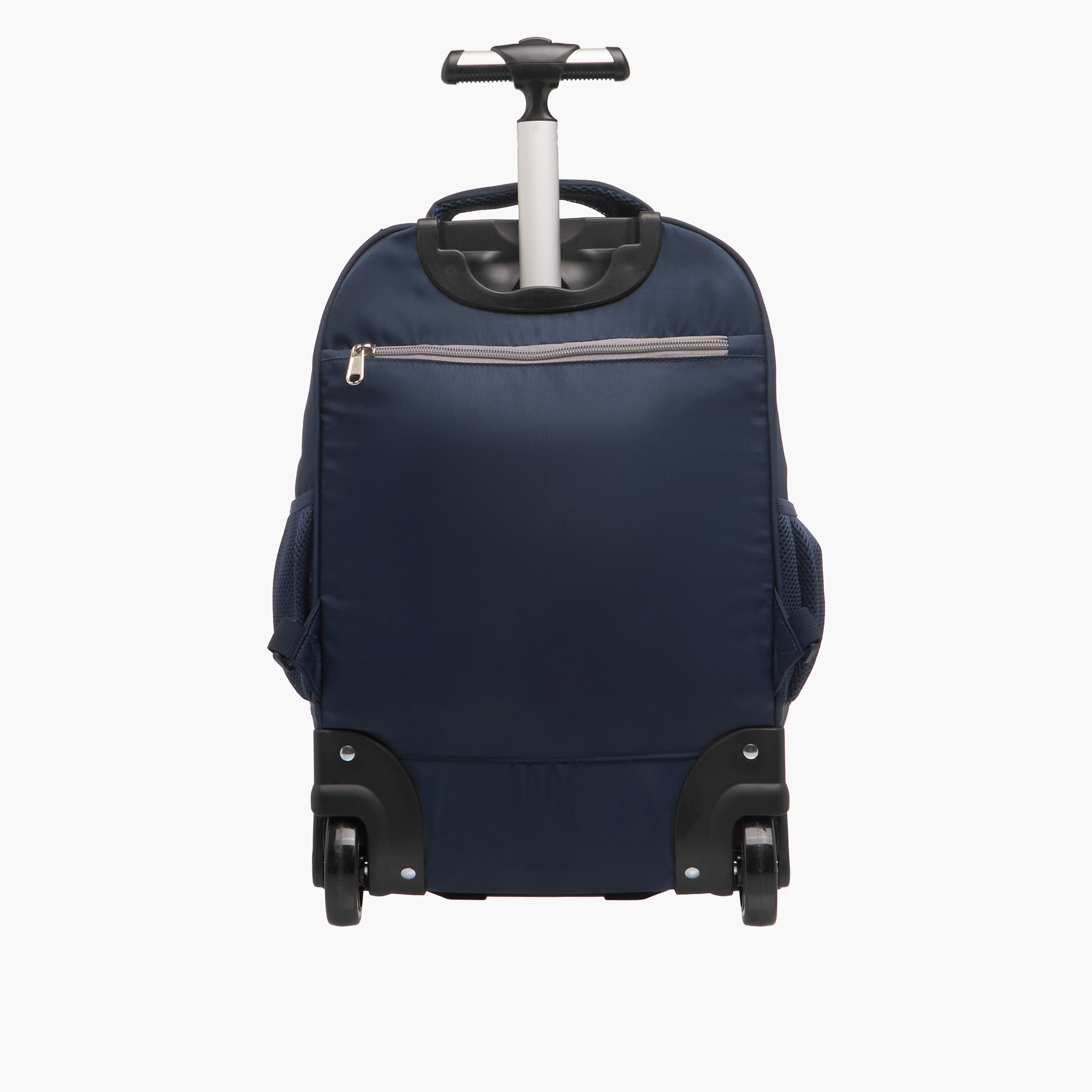 UCB Solid 18-inch Trolley Backpack with Retractable Handle - 30x16x46 cms-school-bagsandbackpacks-trolleybags-image-5