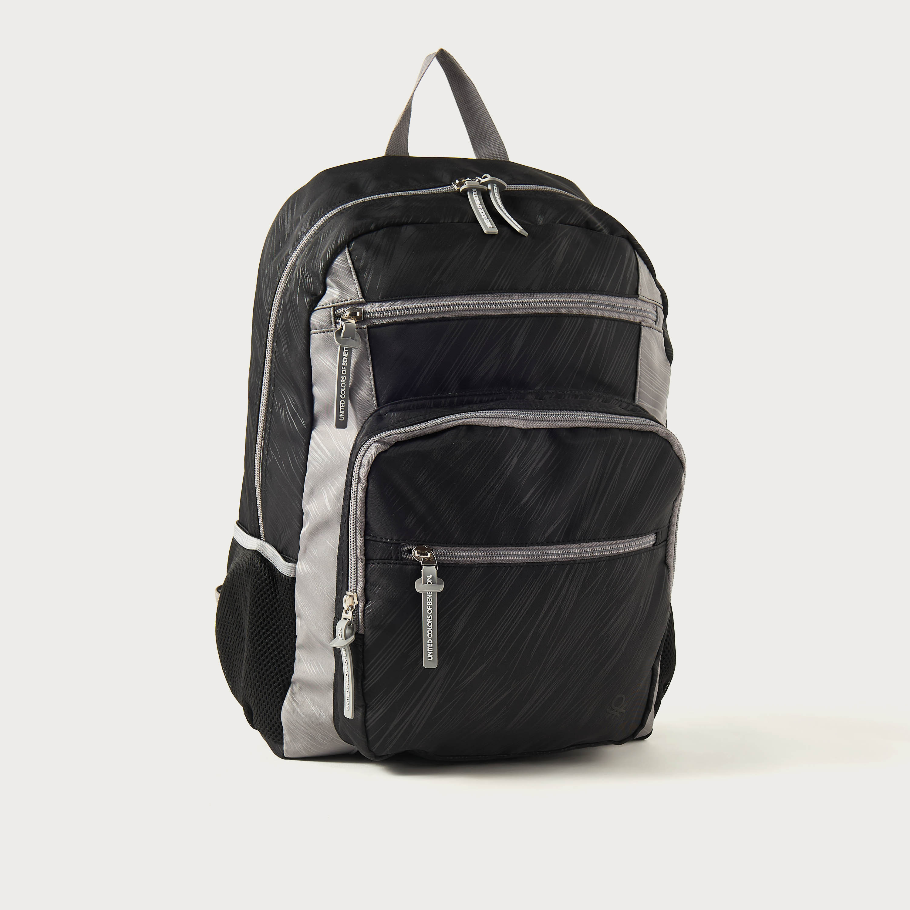 UCB Striped 18 inch Laptop Backpack with Adjustable Straps - 29x15x45 cm-school-bagsandbackpacks-backpacks-image-2