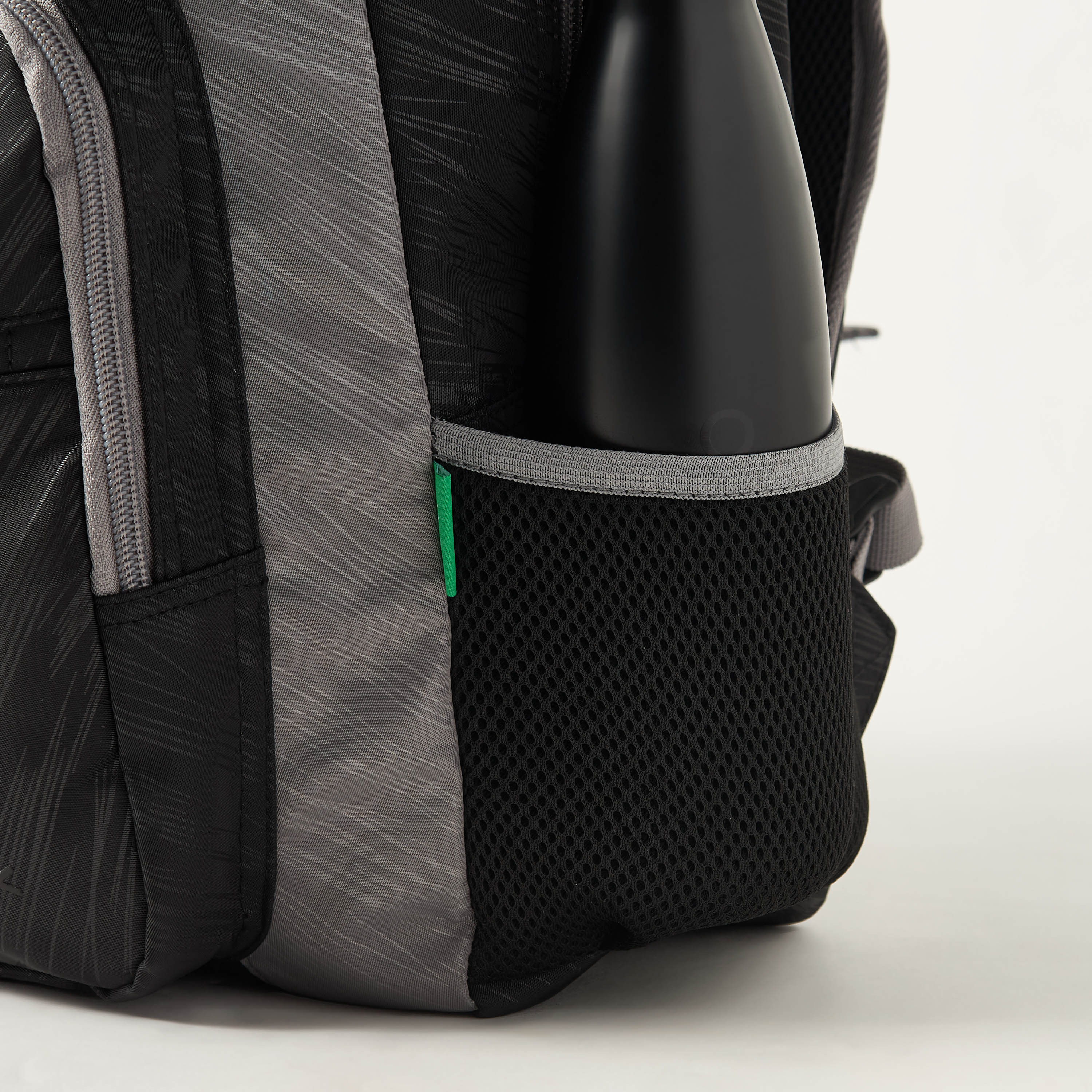 UCB Striped 18 inch Laptop Backpack with Adjustable Straps - 29x15x45 cm-school-bagsandbackpacks-backpacks-image-5