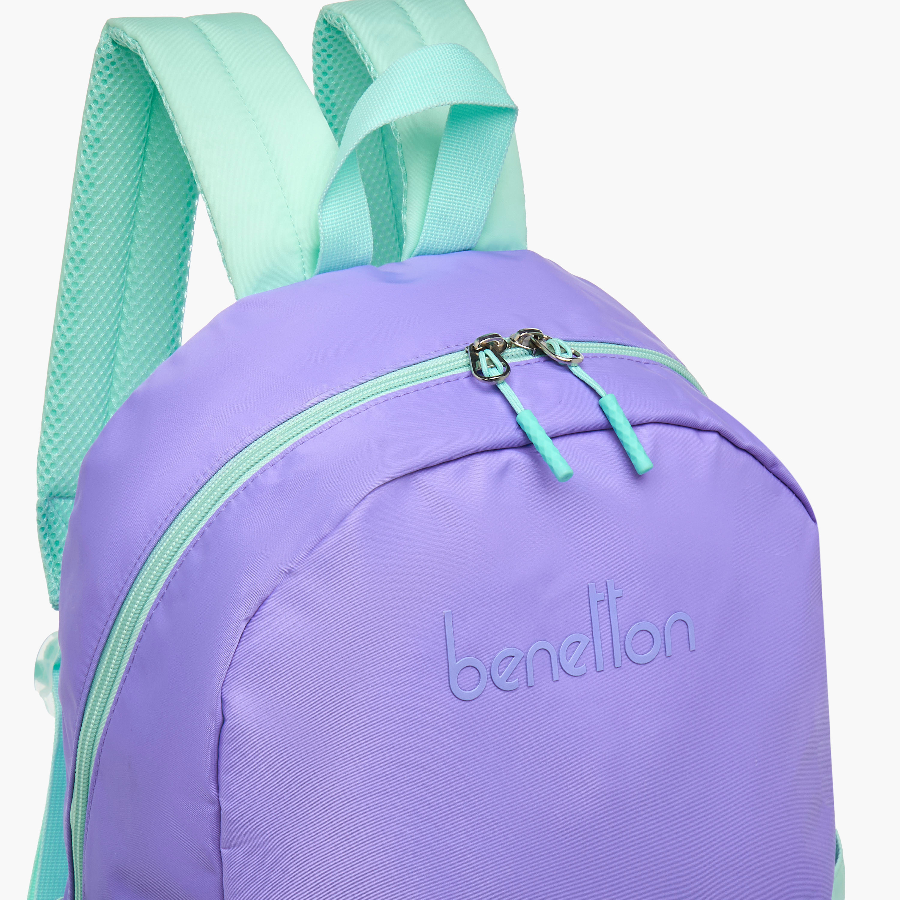 United Colors of Benetton Panelled Backpack for Girls 8-13 Years with Adjustable Straps - 18 Inches-school-bagsandbackpacks-backpacks-image-5