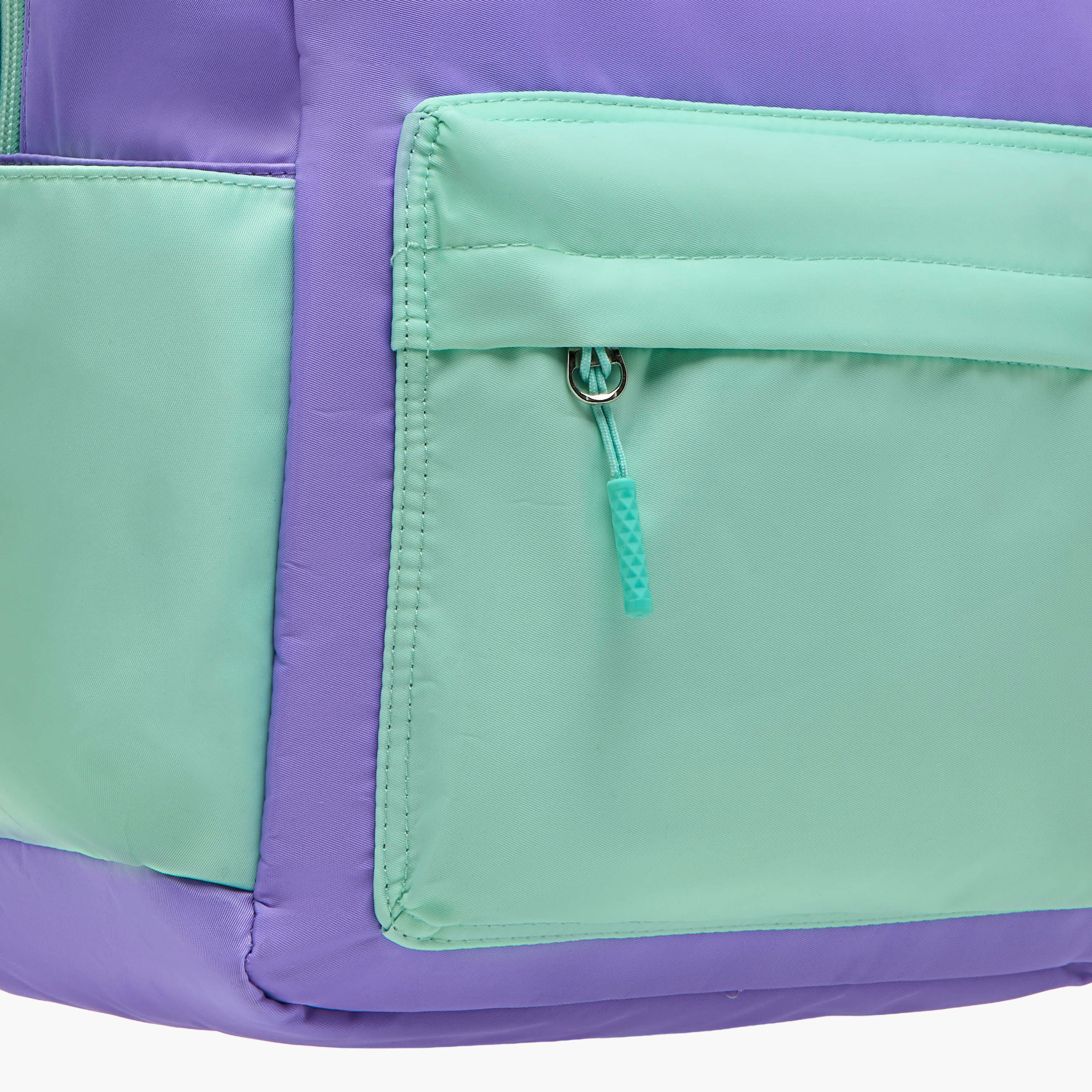 United Colors of Benetton Panelled Backpack for Girls 8-13 Years with Adjustable Straps - 18 Inches-school-bagsandbackpacks-backpacks-image-6