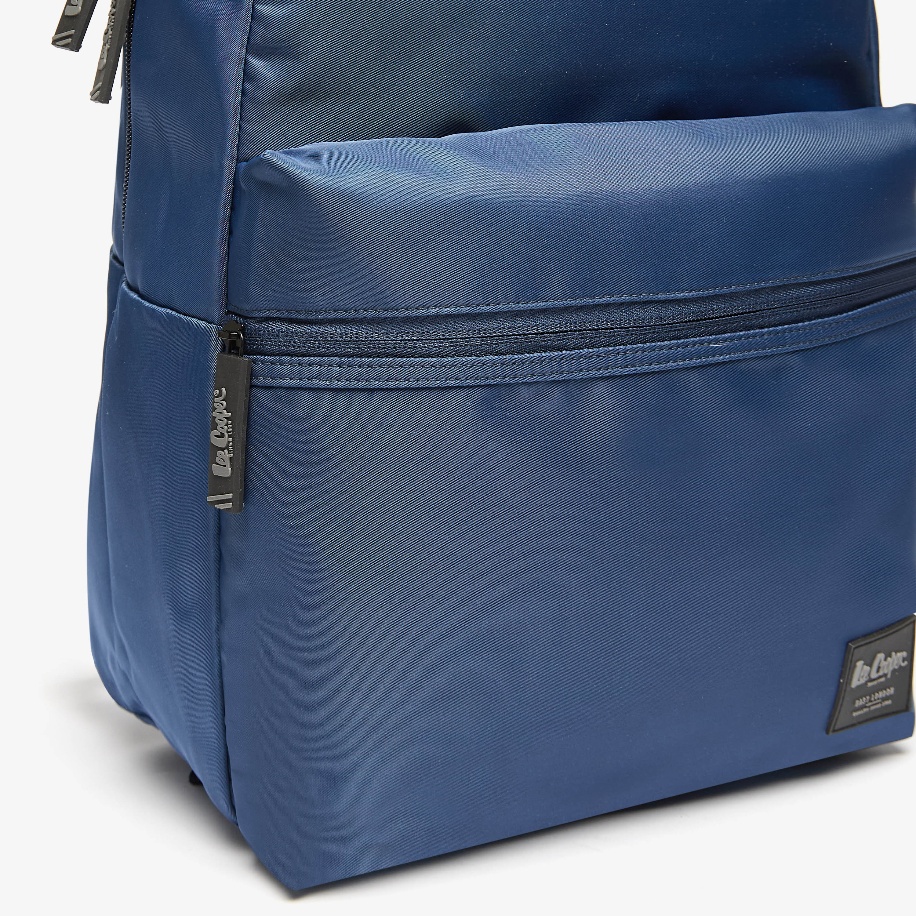 Lee Cooper Solid Backpack with Adjustable Straps and Zip Closure - 30x13x44 cm-cpkids-backtoschool-schoolbagsandbackpacks-backpacks-image-3