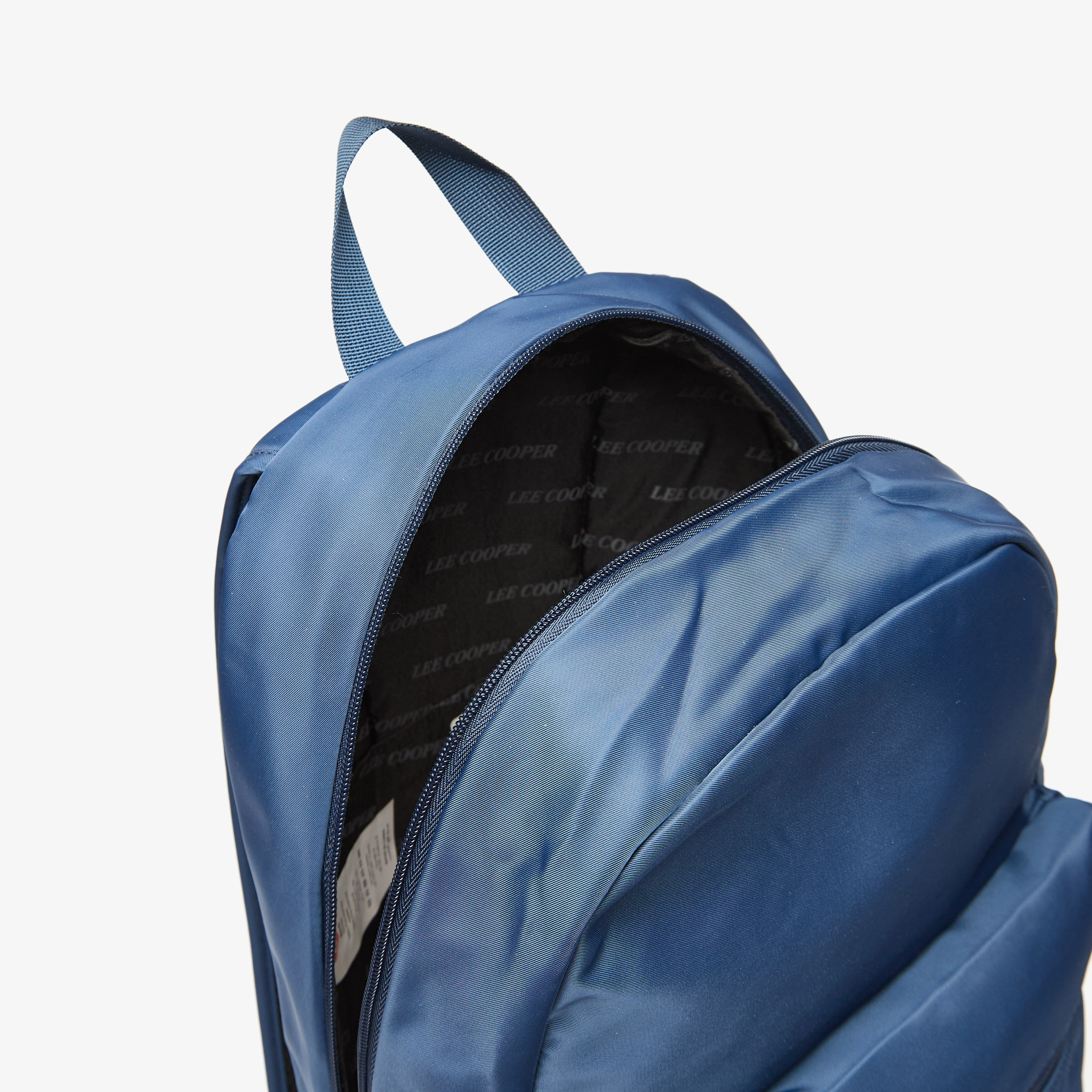 Lee Cooper Solid Backpack with Adjustable Straps and Zip Closure - 30x13x44 cm-cpkids-backtoschool-schoolbagsandbackpacks-backpacks-image-4