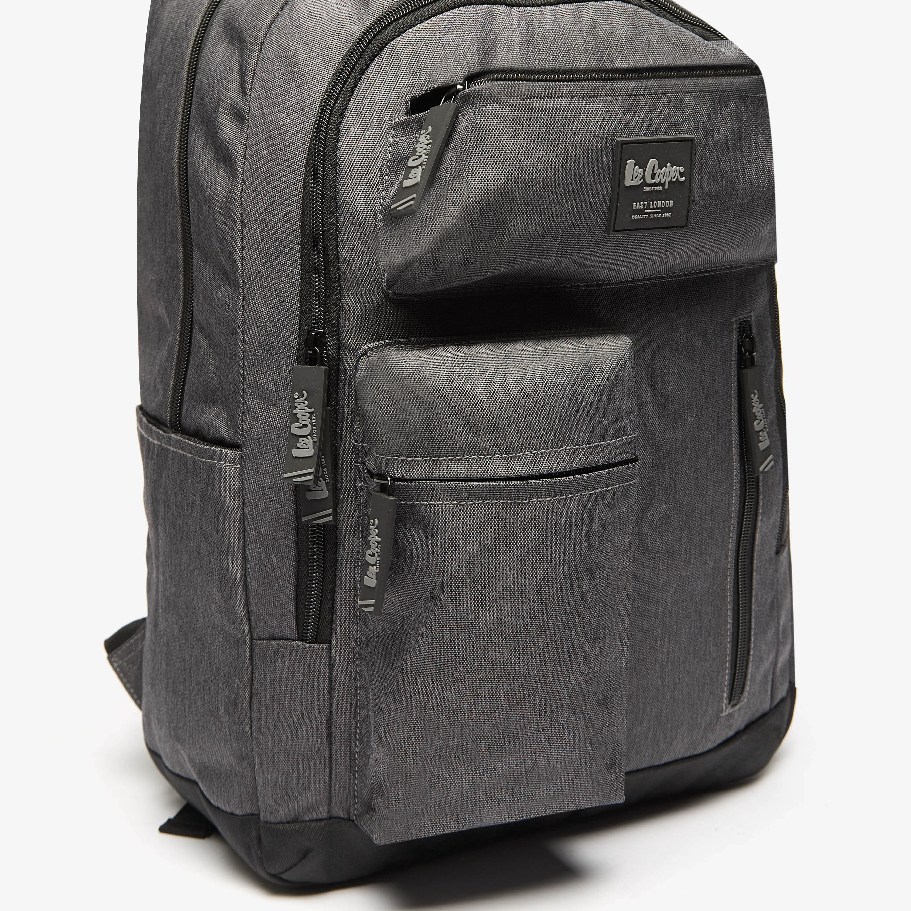 شنطة ظهر سادة بأحزمة قابلة للتعديل وسحّاب إغلاق من لي كوبر - 32×15×47 سم-school-bagsandbackpacks-backpacks-image-2