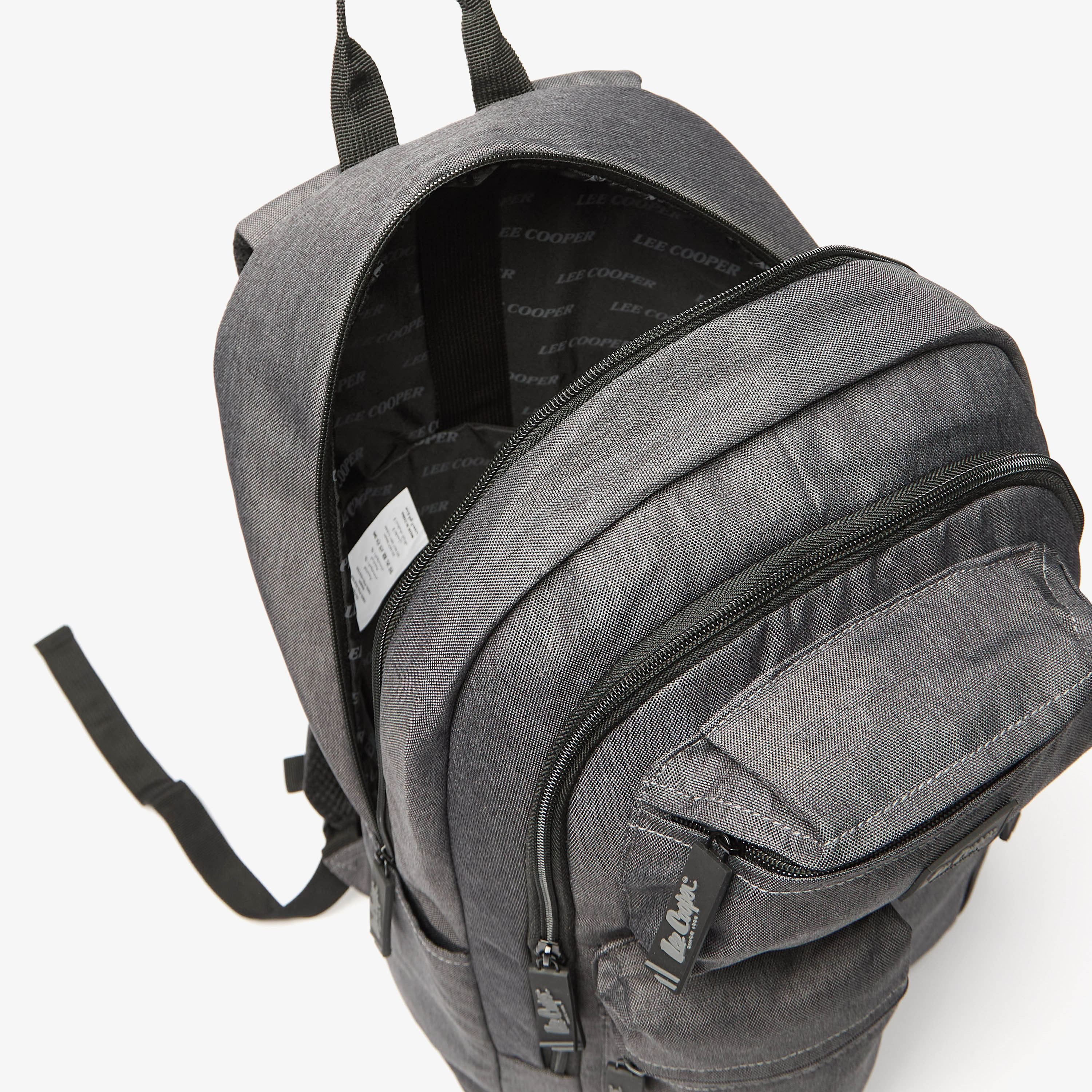 شنطة ظهر مدرسية سادة بأحزمة قابلة للتعديل وسحاب إغلاق من لي كوبر - 32×15×47 سم-cpkids-backtoschool-schoolbagsandbackpacks-backpacks-image-7