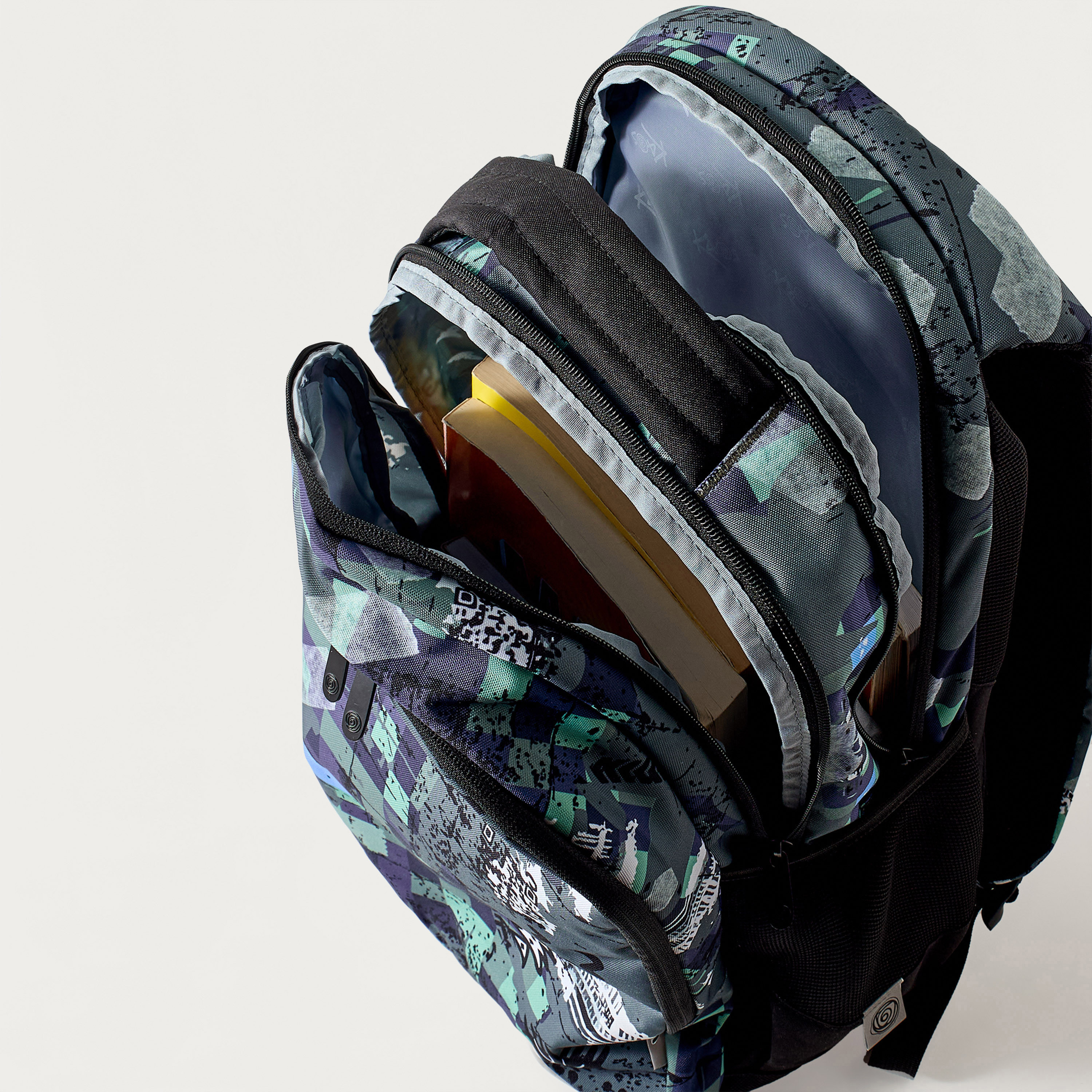 KAOS All-Over Abstract Print 18-inch Backpack with Adjustable Straps-school-bagsandbackpacks-backpacks-image-8
