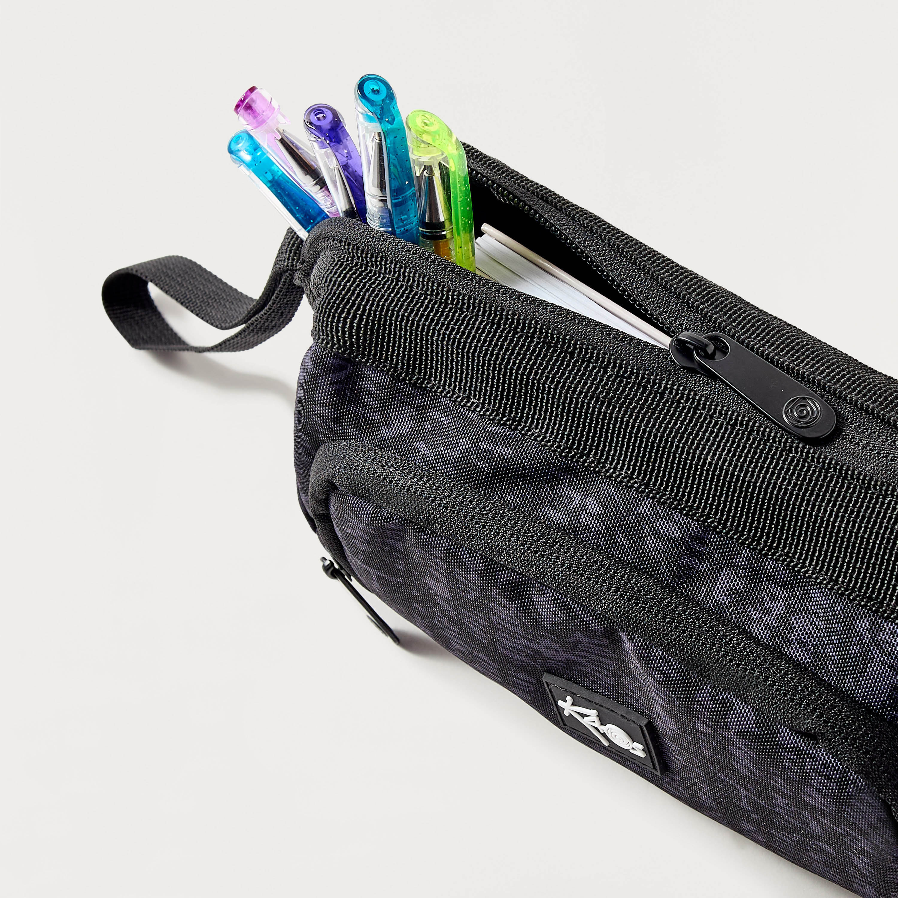 KAOS All-Over Printed 2-Compartment Pencil Pouch with Zip Closure-school-stationery-pencilcases-image-4