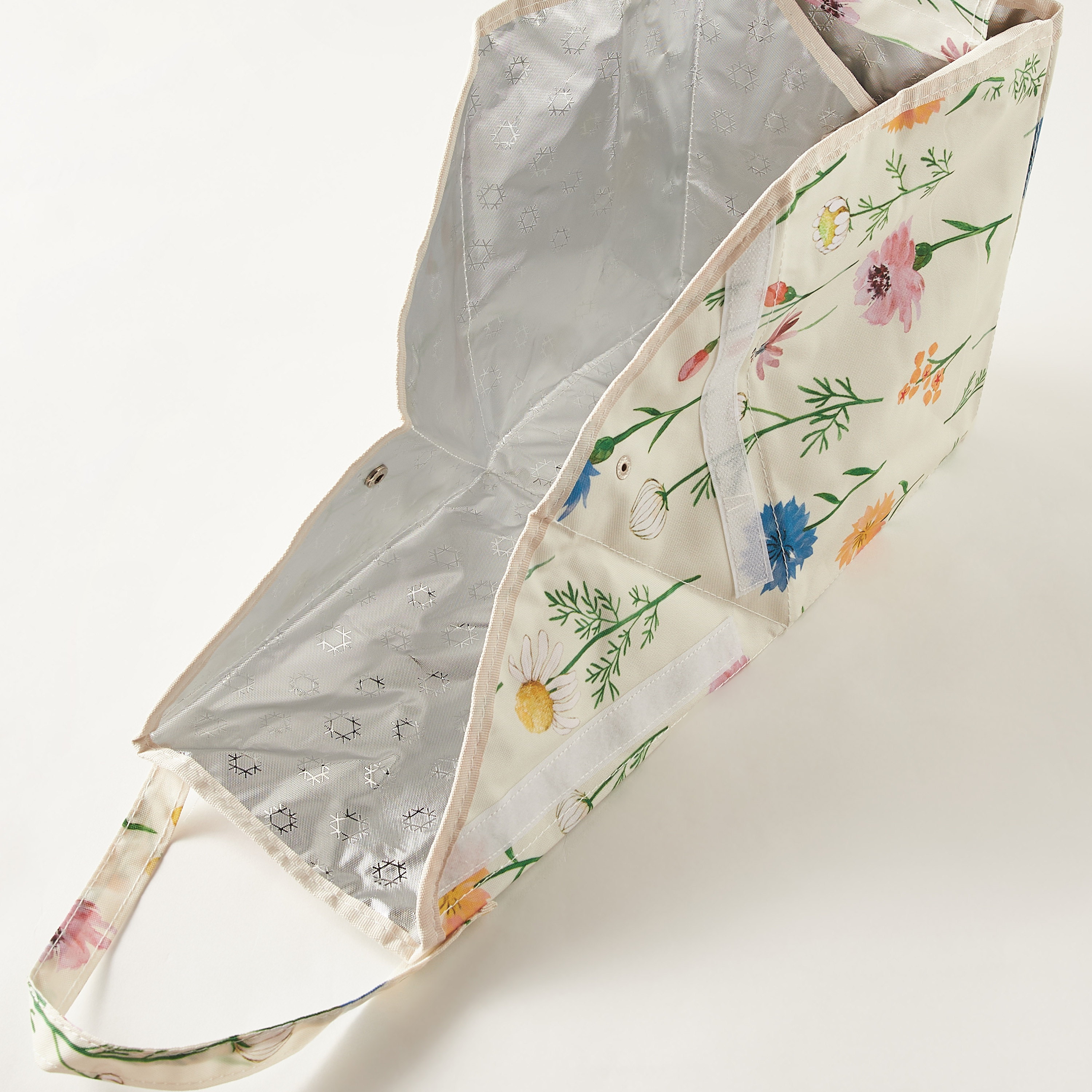 Floral Print Lunch Bag with Double Handle-school-lunchessentials-lunchbags-image-5