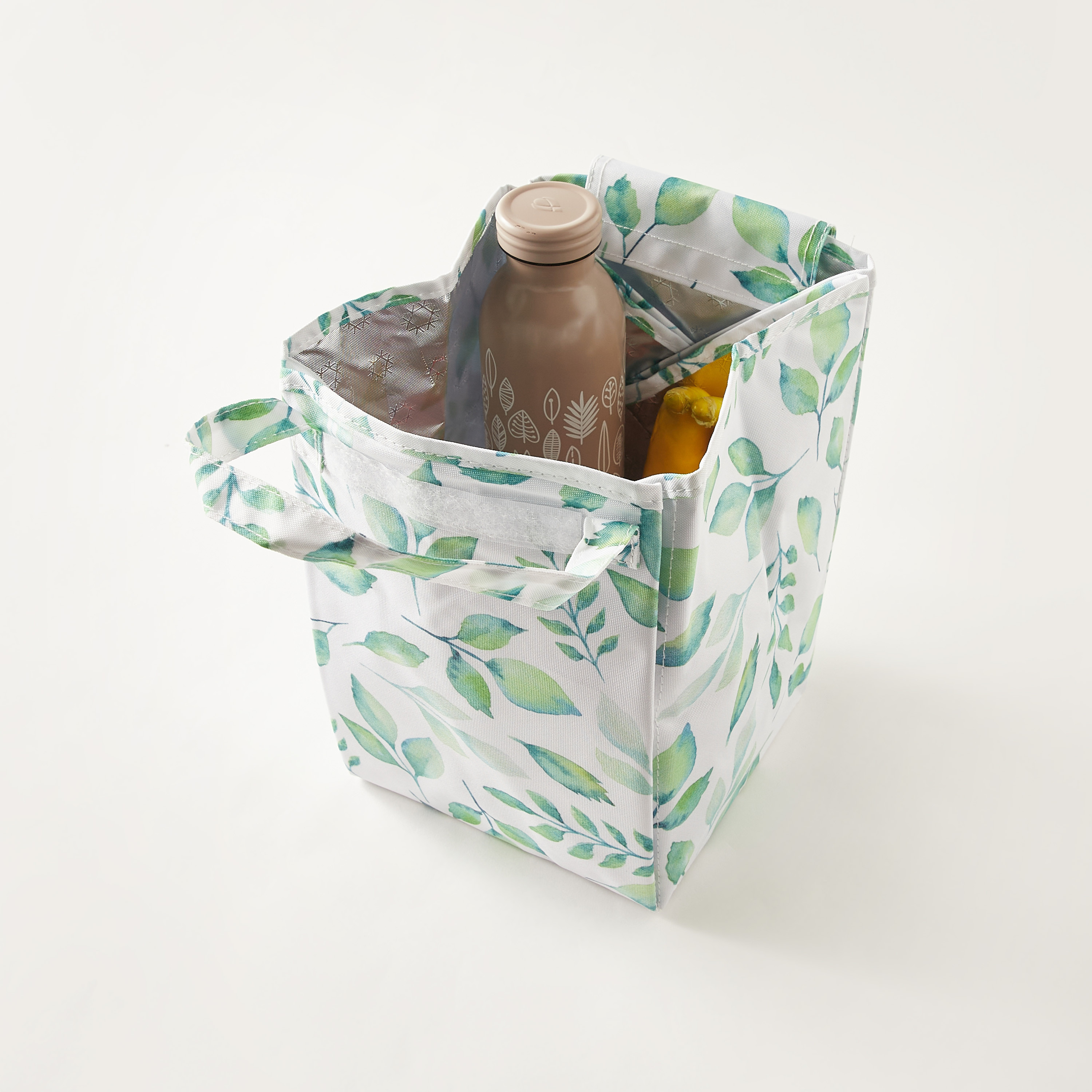 All-Over Tropical Print Lunch Bag with Double Handle-school-lunchessentials-lunchbags-image-4