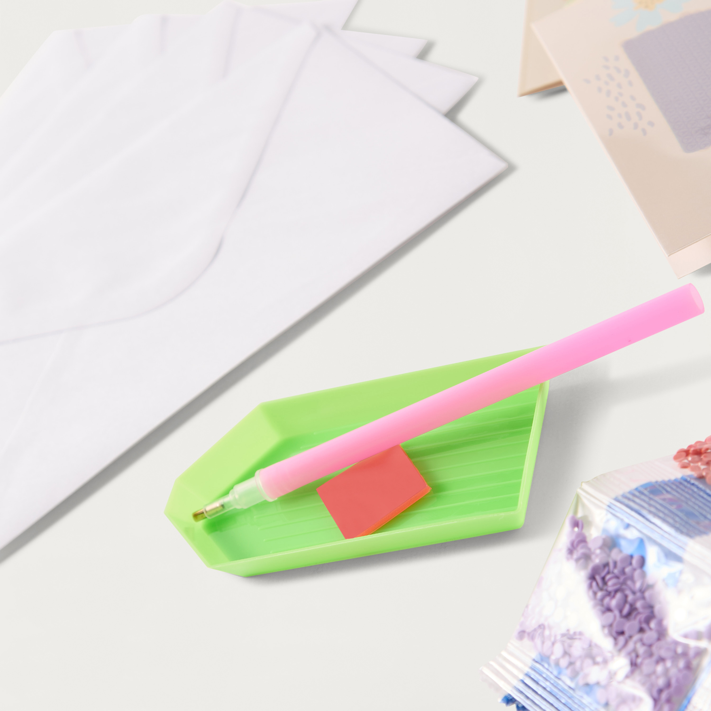 مجموعة بطاقات الرسم الماسية اصنعها بنفسك من كرافت لاب-school-stationery-sets-image-5