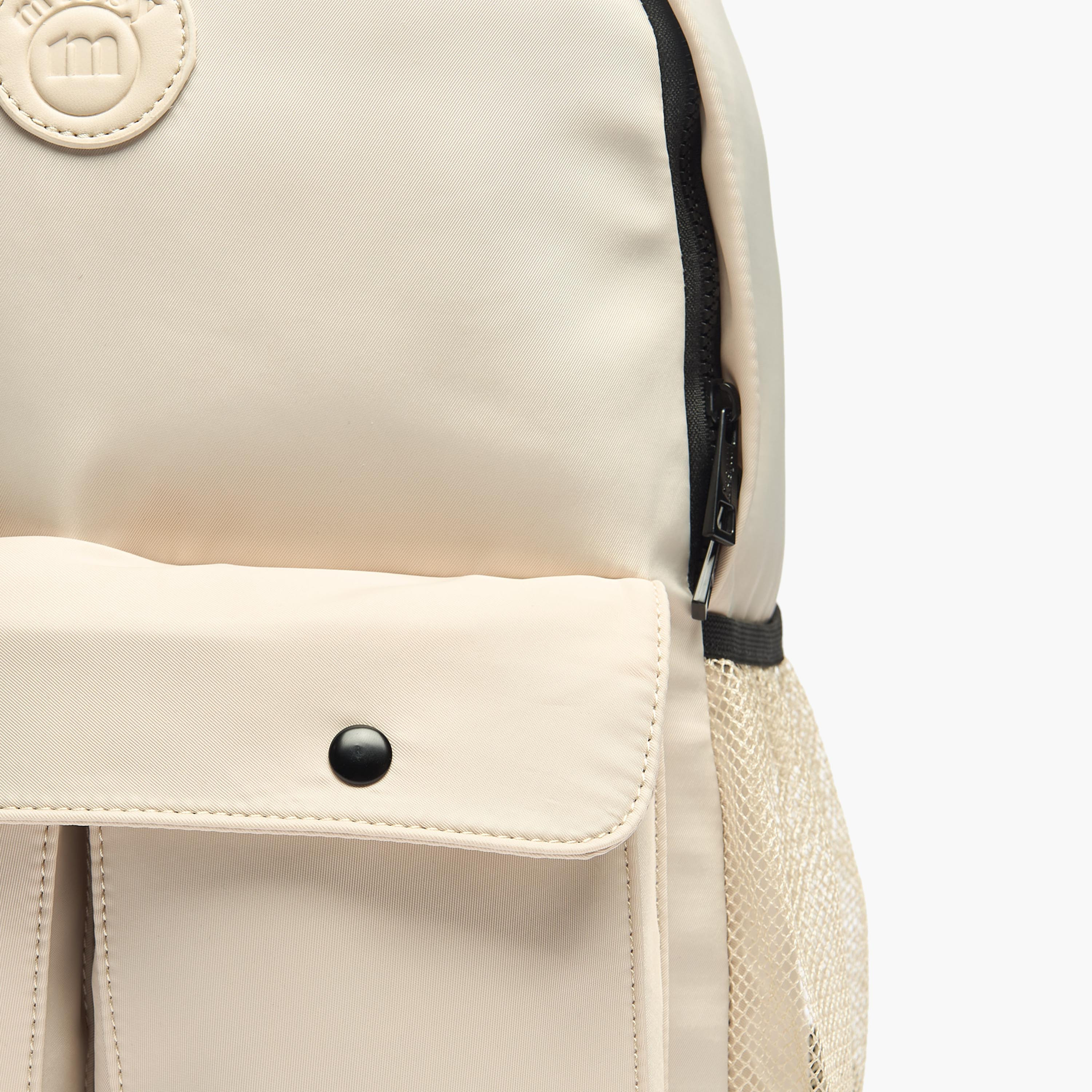 شنطة ظهر سادة بأحزمة قابلة للتعديل وسحاب إغلاق من ميسي - 12x30x41 سم-women-bagsandwallets-backpacks-image-4