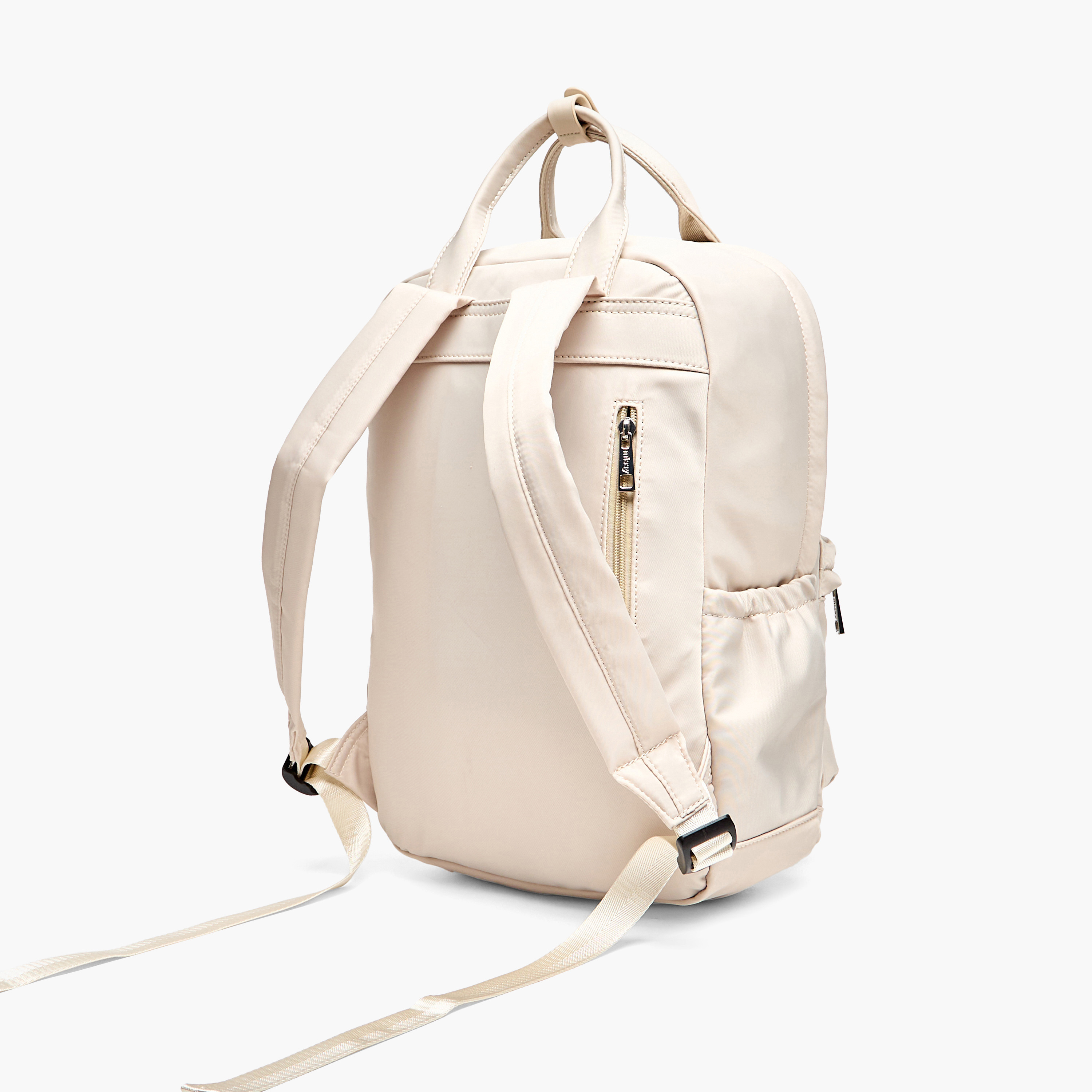 Missy Logo Applique Backpack with Adjustable Strap and Zip Closure - 12x41x30 cm-women-bagsandwallets-backpacks-image-3