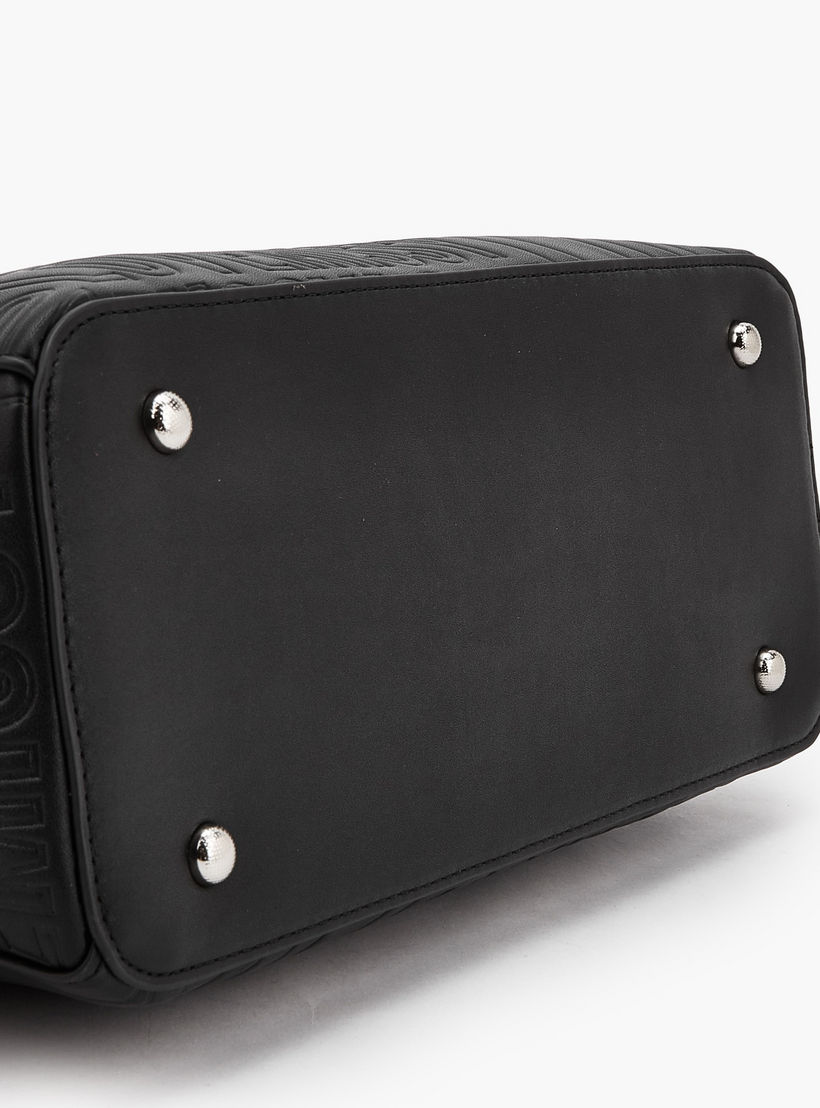شنطة توتي بارزة الملمس بسحاب إغلاق مع شنطة صغيرة وشعار ميسي-women-bagsandwallets-handbags-image-4