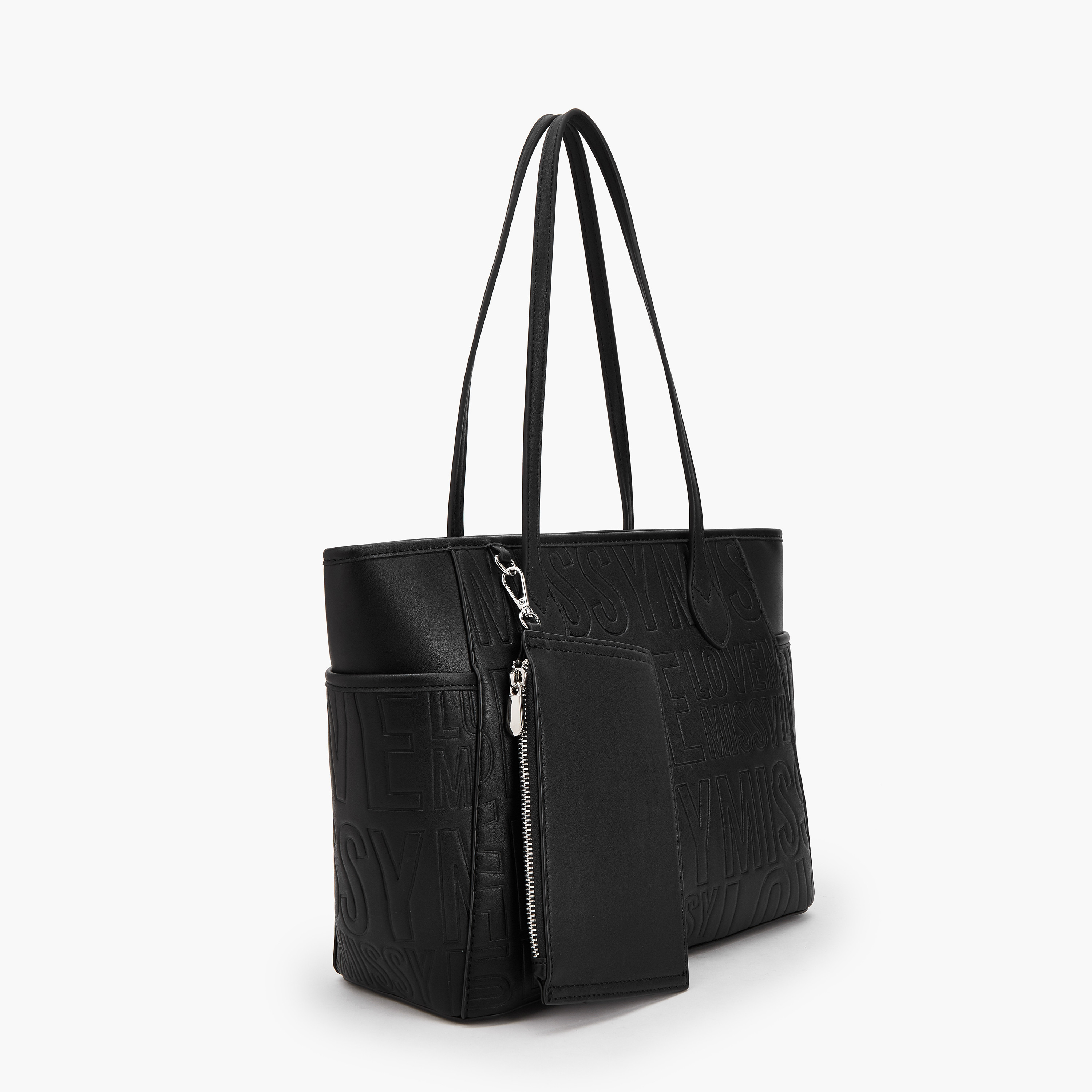 شنطة توتي بارزة الملمس بسحاب إغلاق مع شنطة صغيرة وشعار ميسي-women-bagsandwallets-handbags-image-6