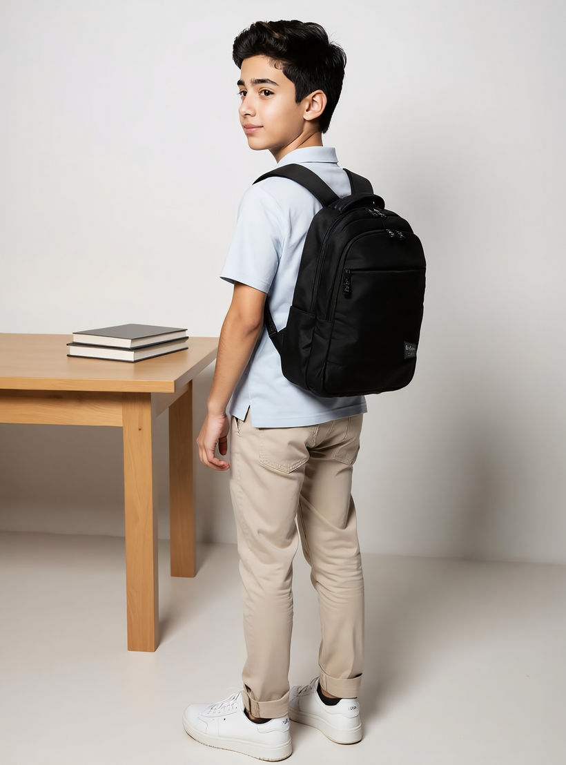 شنطة ظهر سادة بحمّالات كتف قابلة للتعديل من لي كوبر-school-bagsandbackpacks-backpacks-image-2