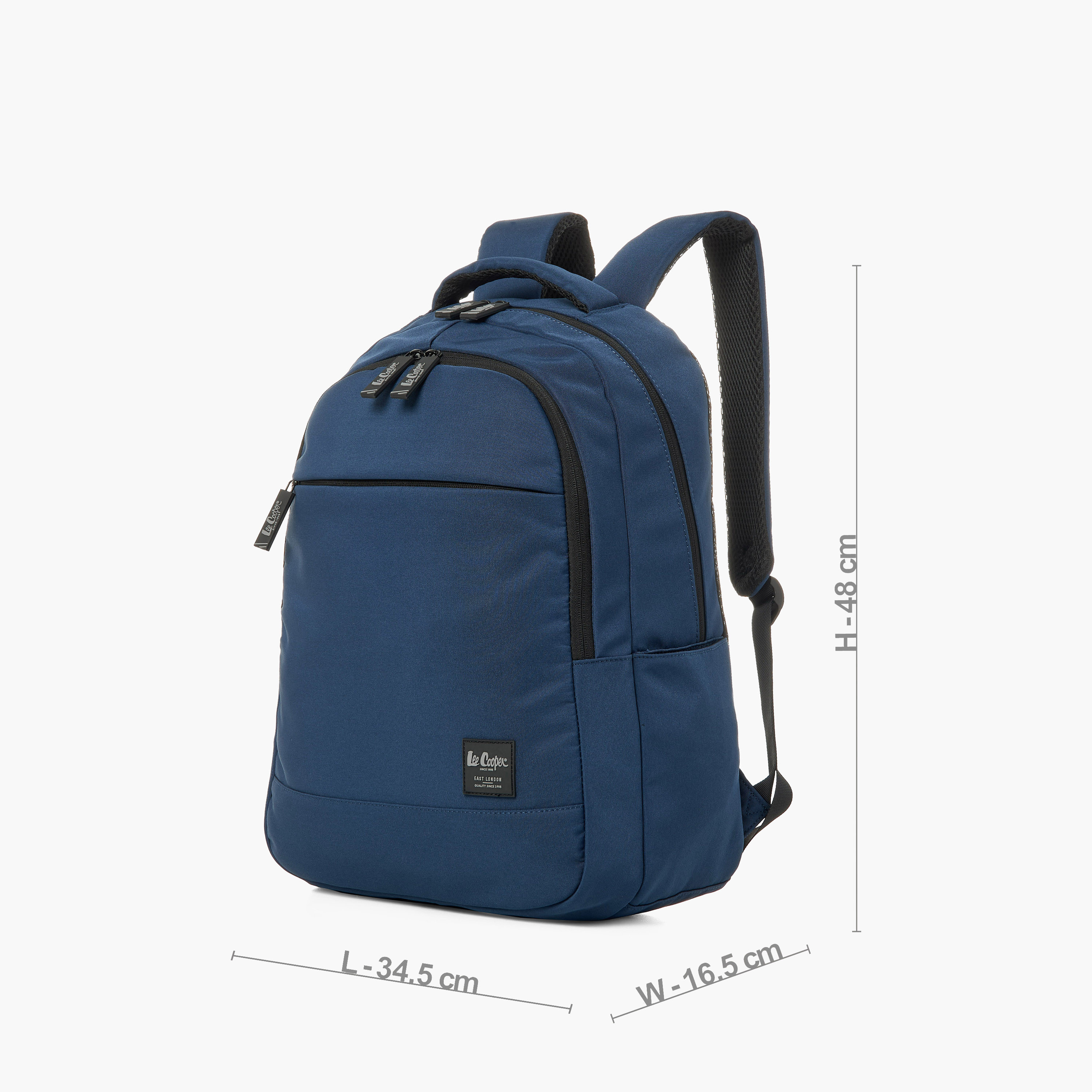 Lee Cooper Solid Backpack with Adjustable Shoulder Straps-school-bagsandbackpacks-backpacks-image-4