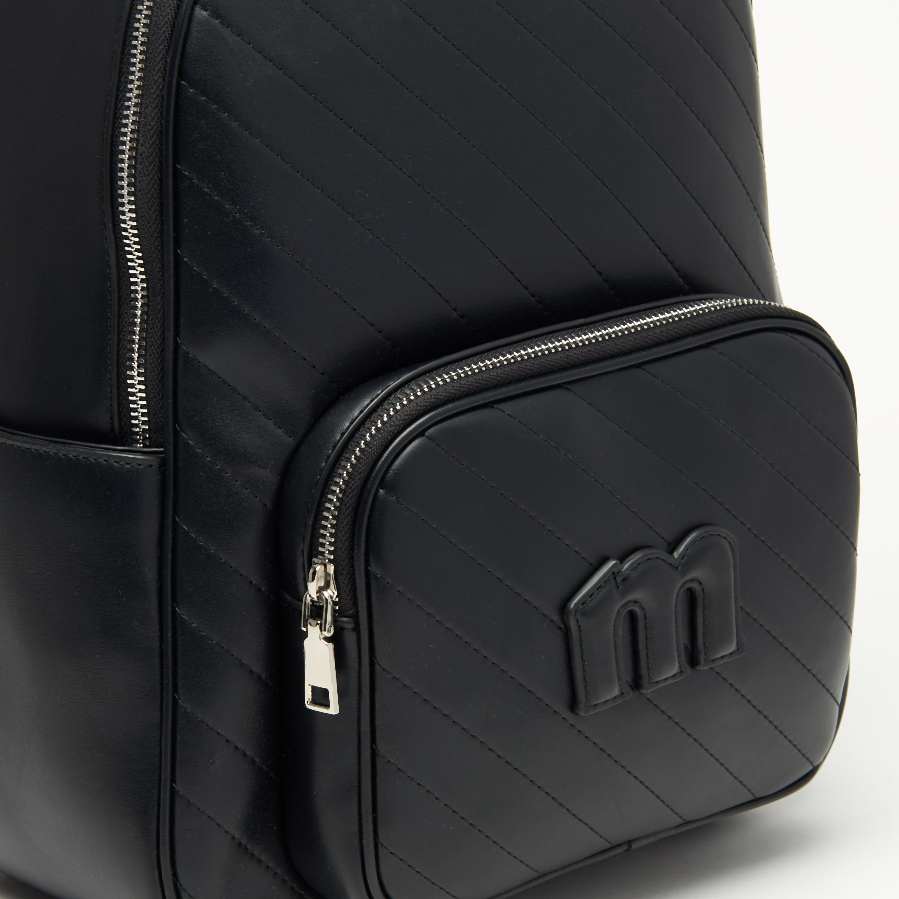 Missy Quilted Backpack with Adjustable Straps and Zip Closure-women-bagsandwallets-backpacks-image-7