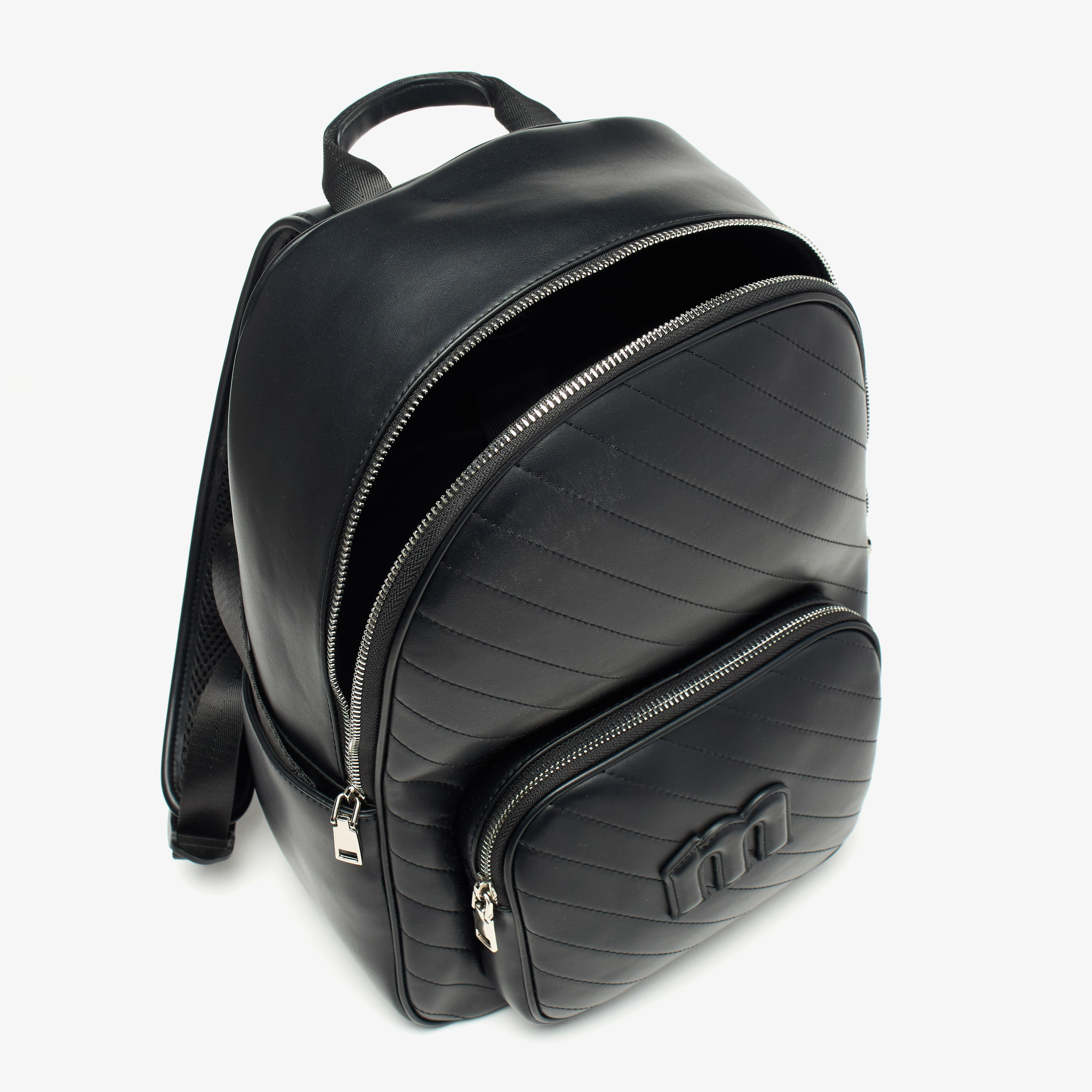 Missy Quilted Backpack with Adjustable Straps and Zip Closure-women-bagsandwallets-backpacks-image-4