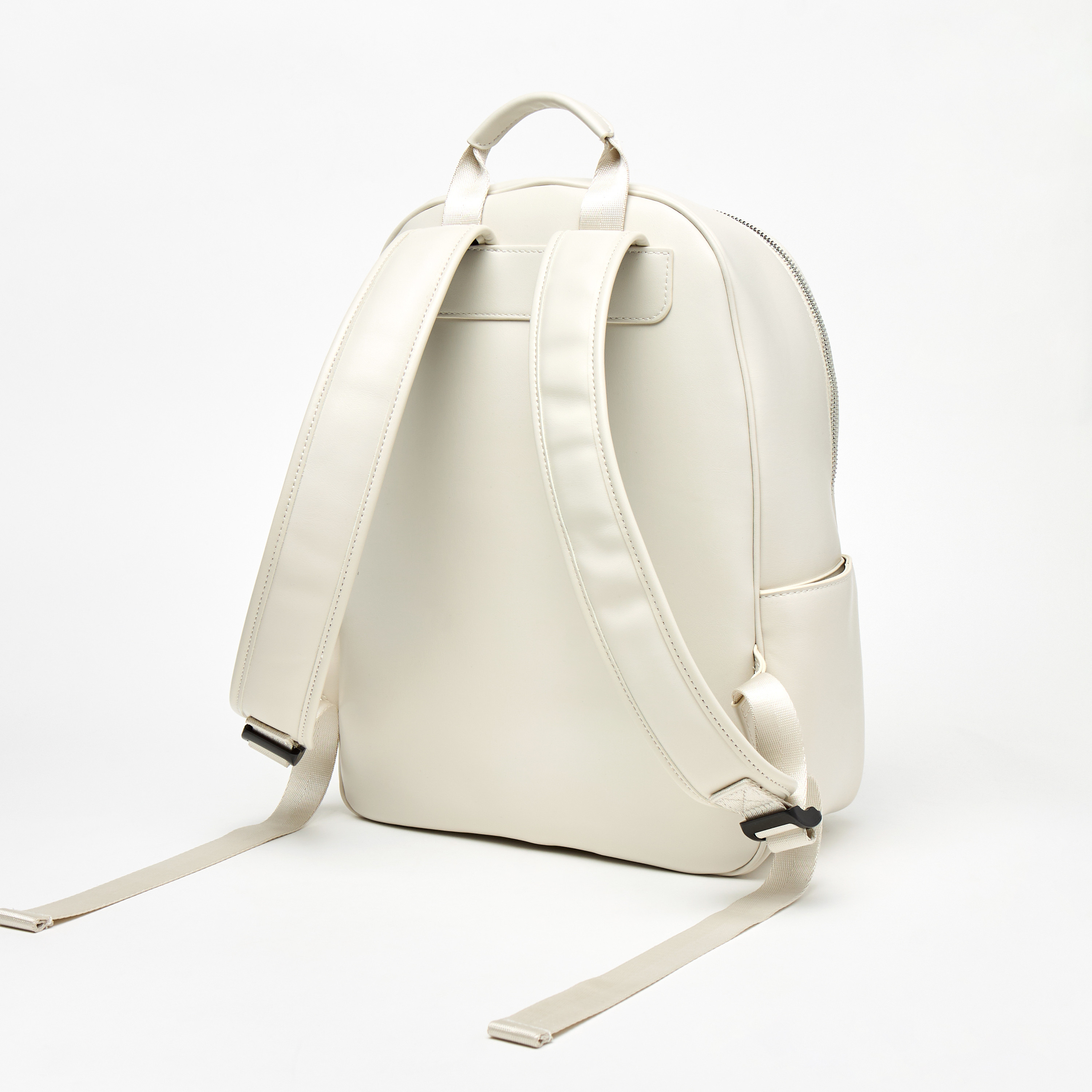 Missy Quilted Backpack with Adjustable Straps and Zip Closure-women-bagsandwallets-backpacks-image-2