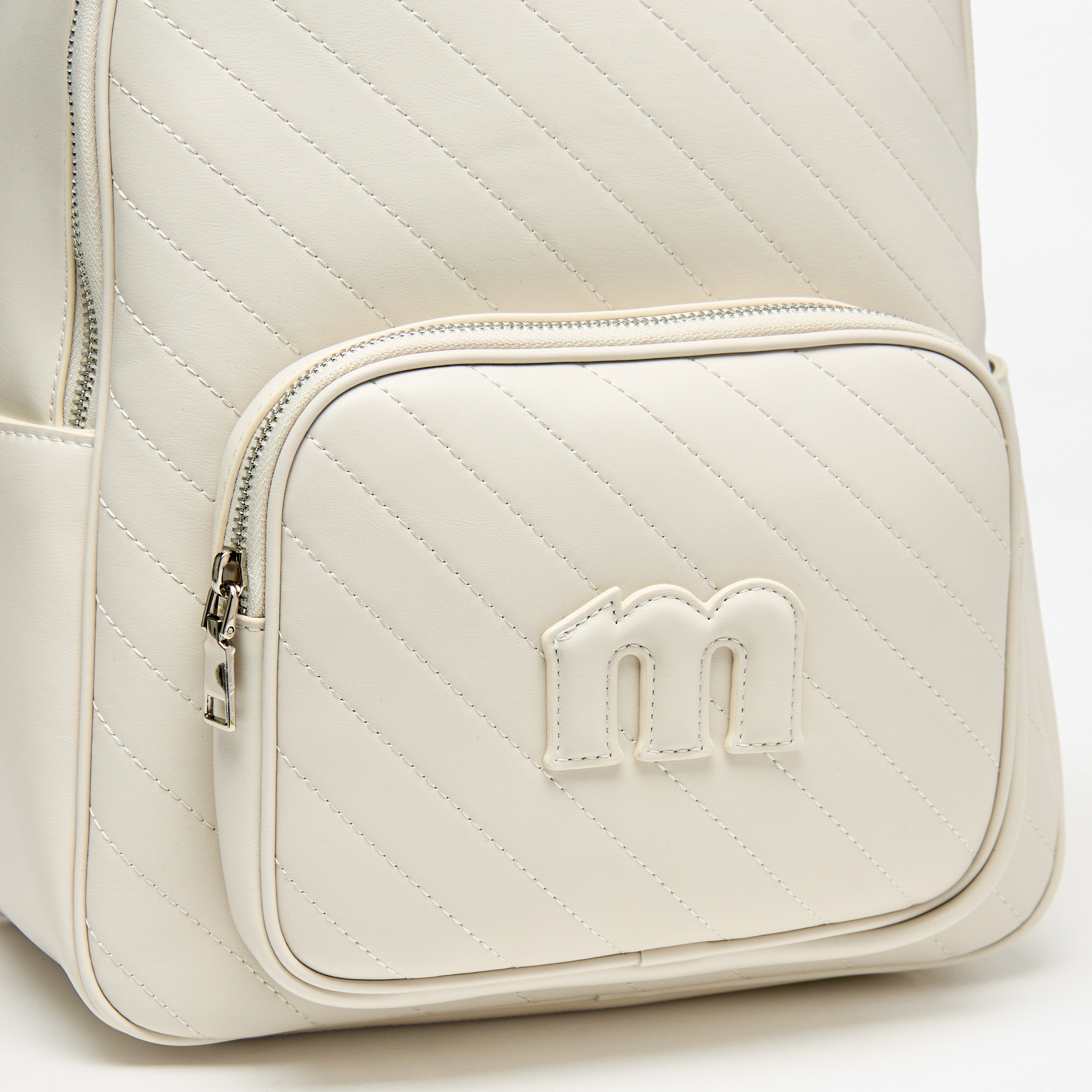 Missy Quilted Backpack with Adjustable Straps and Zip Closure-women-bagsandwallets-backpacks-image-3