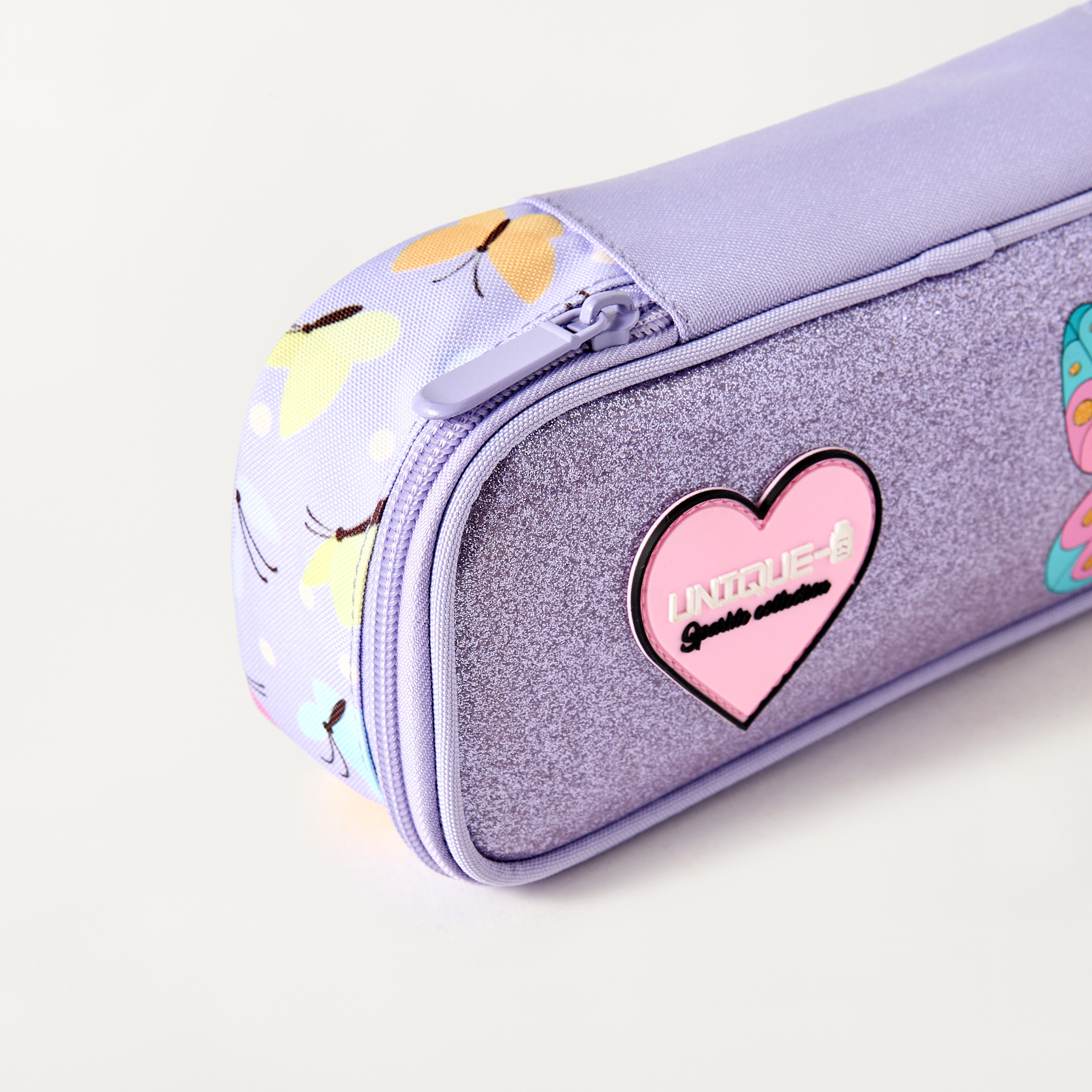 Unique Butterfly Print Pencil Case with Zip Closure-school-stationery-pencilcases-image-2