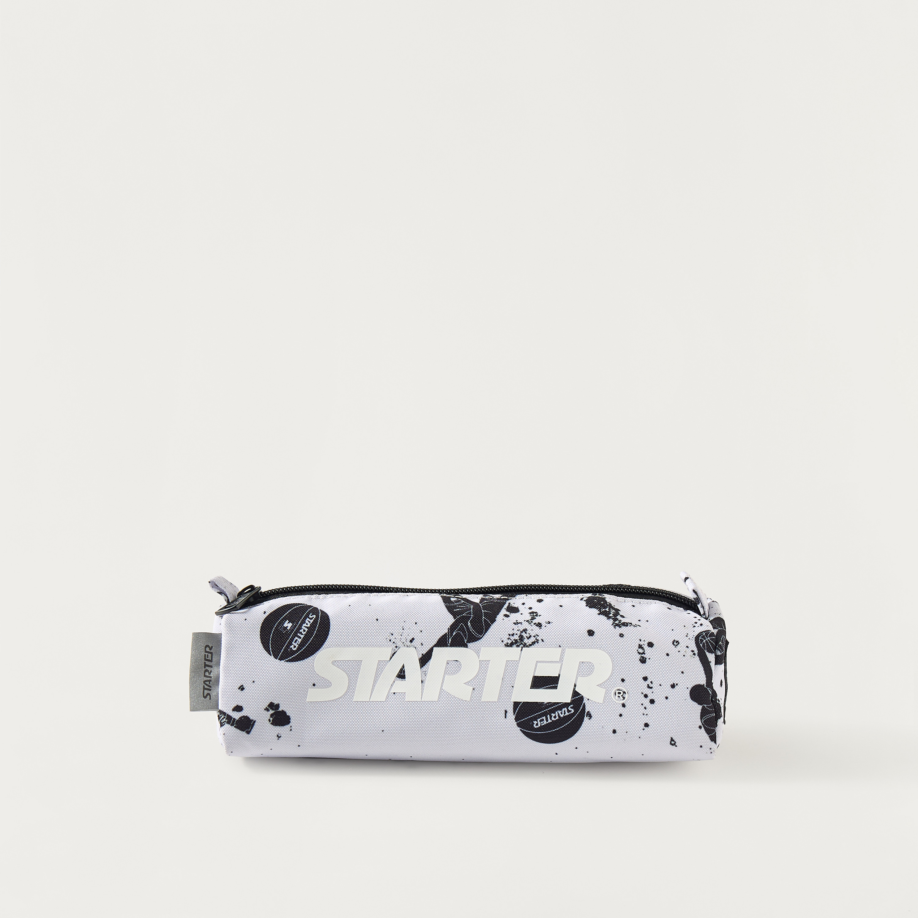 Starter Basketball Print Pencil Pouch with Zip Closure-school-stationery-pencilcases-image-1