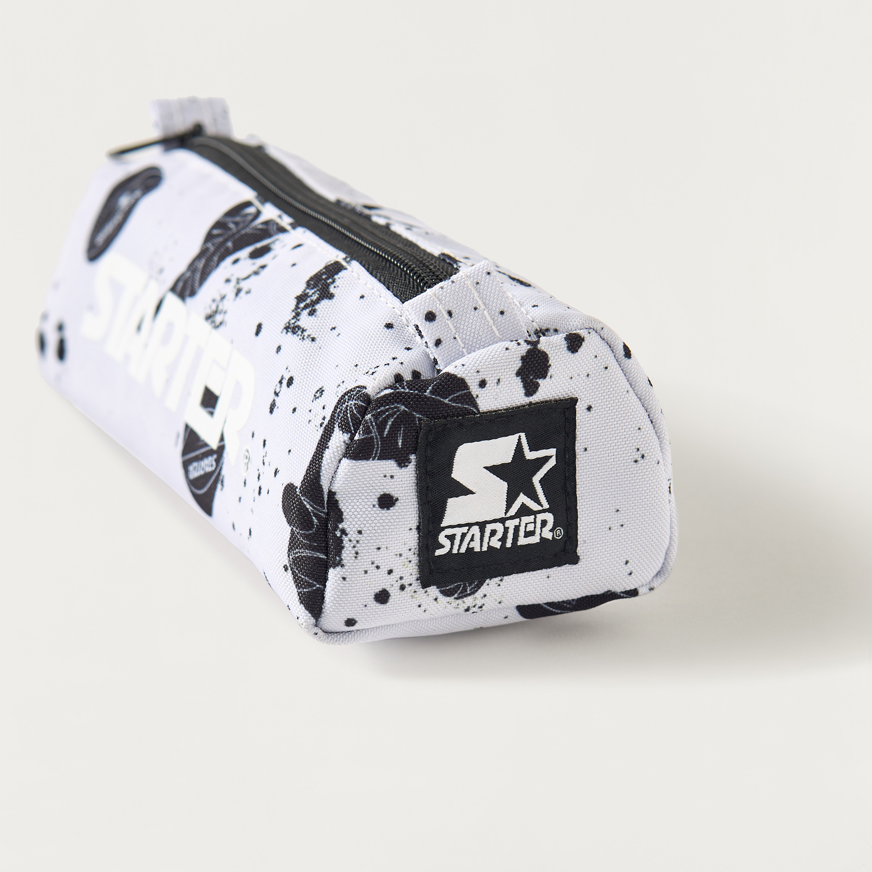 Starter Basketball Print Pencil Pouch with Zip Closure-school-stationery-pencilcases-image-4