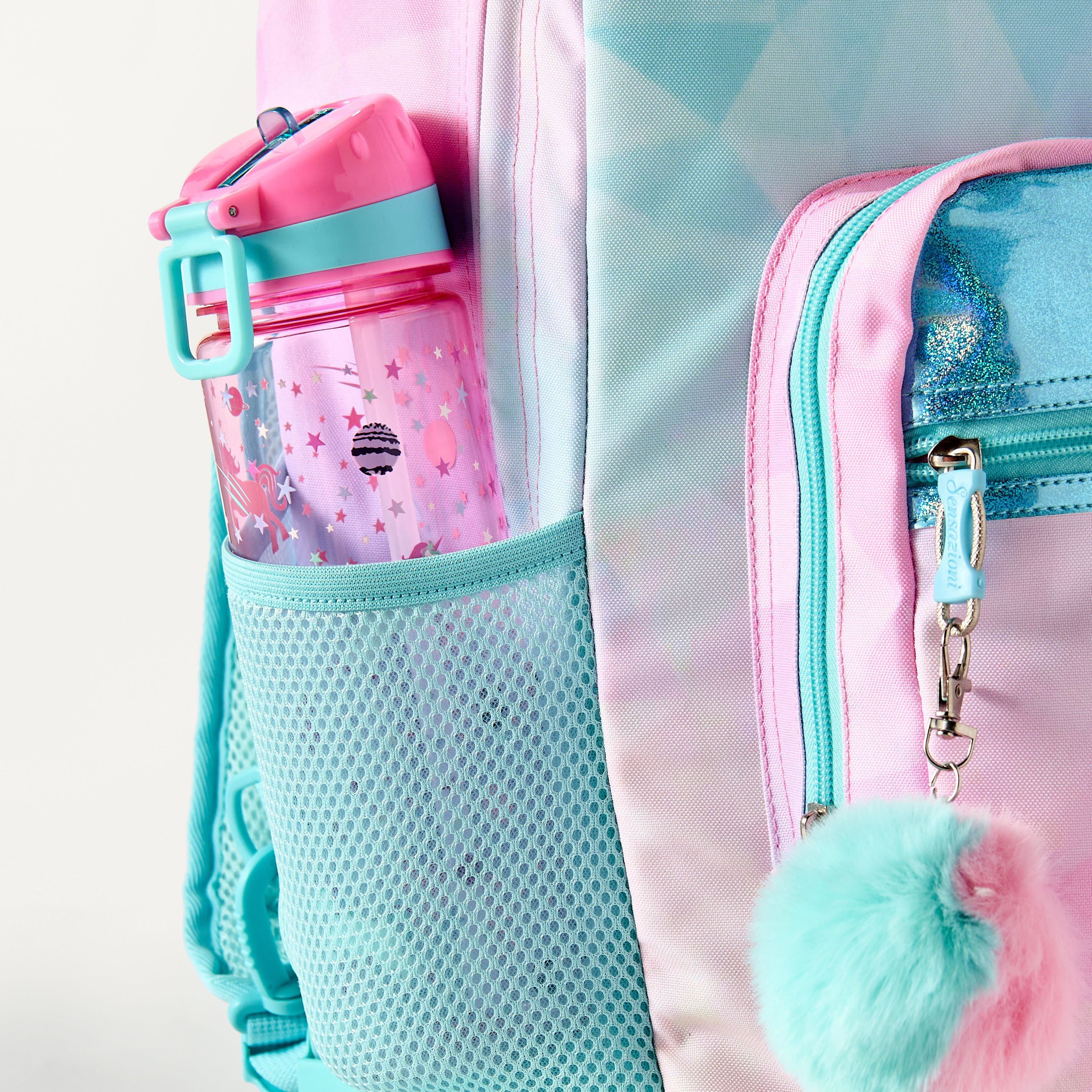 Sensazioni Ombre 15-inch Trolley Backpack with Retractable Handle - 32x22x47 cms-school-bagsandbackpacks-trolleybags-image-4