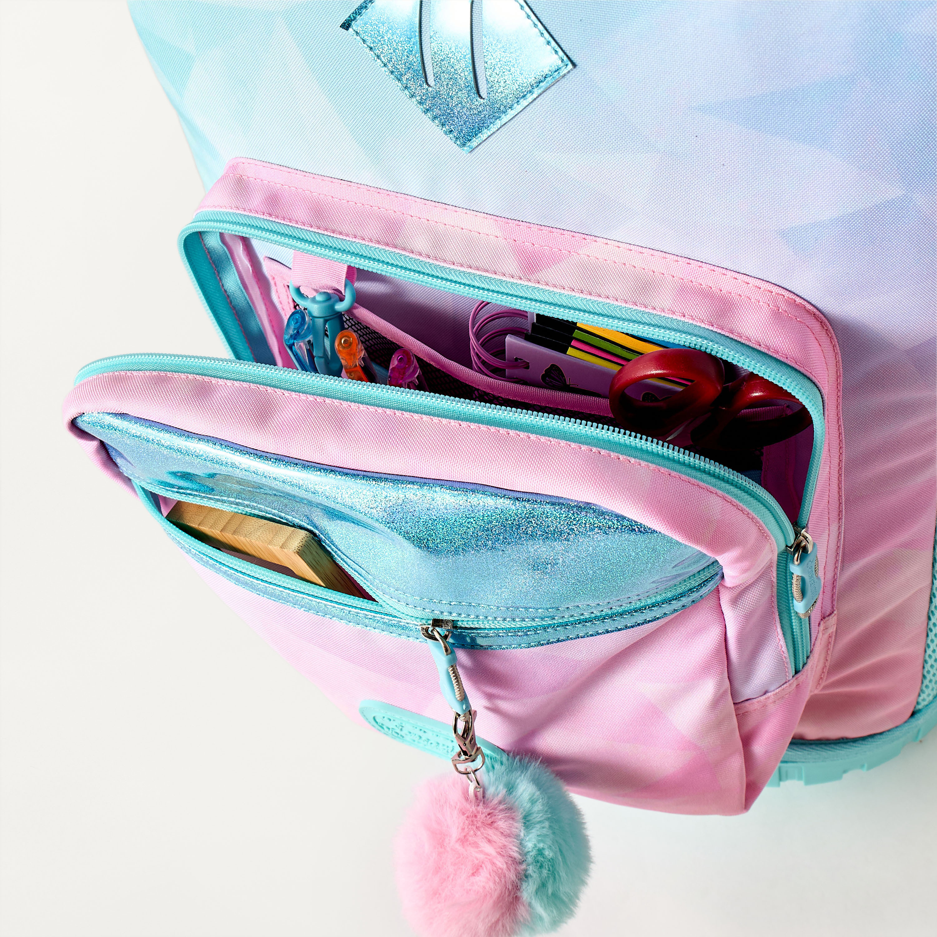 Sensazioni Ombre 15-inch Trolley Backpack with Retractable Handle - 32x22x47 cms-school-bagsandbackpacks-trolleybags-image-8