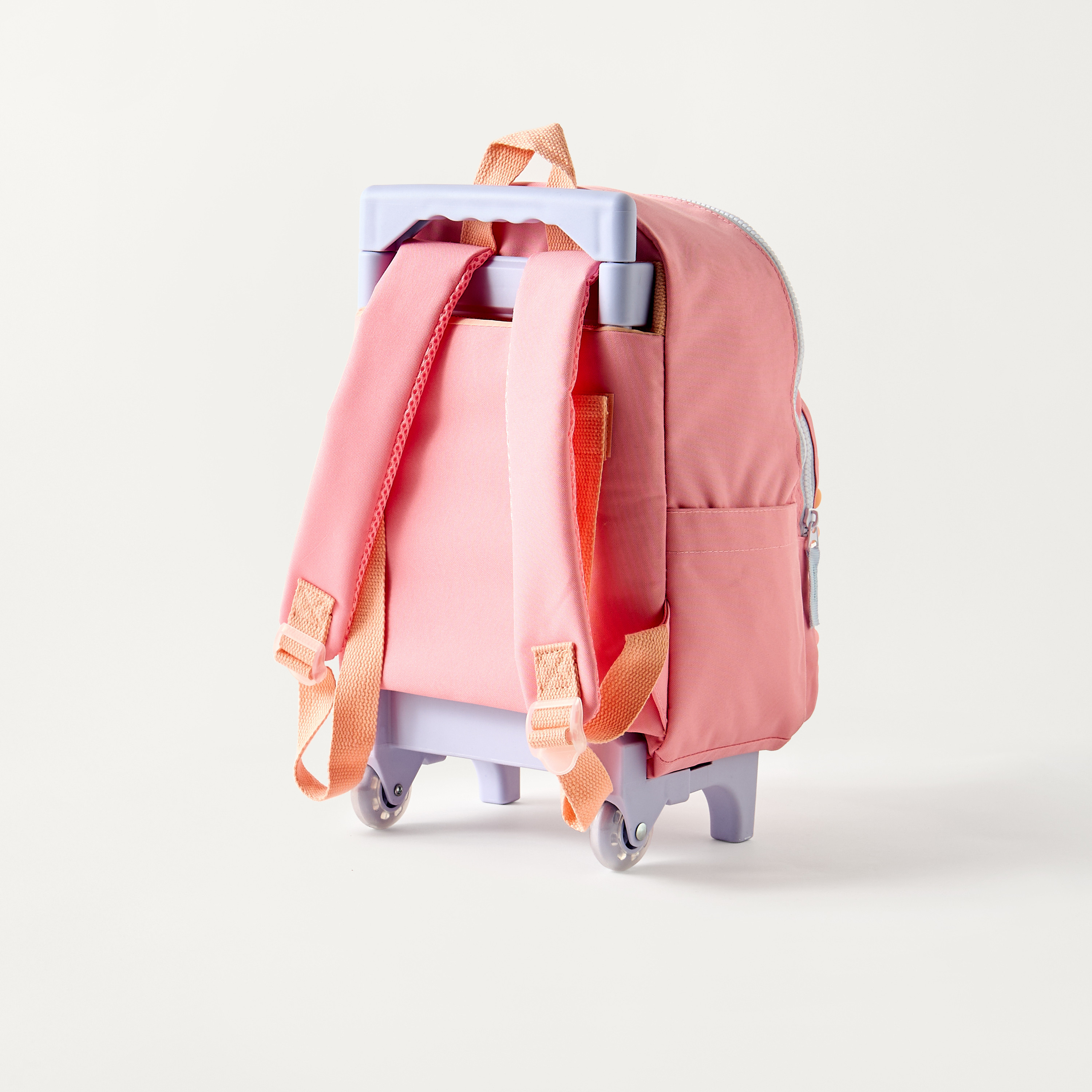 Mayfair Pop It Textured 13-inch Trolley Backpack with Wheels - 32x24x18 cms-school-bagsandbackpacks-trolleybags-image-5
