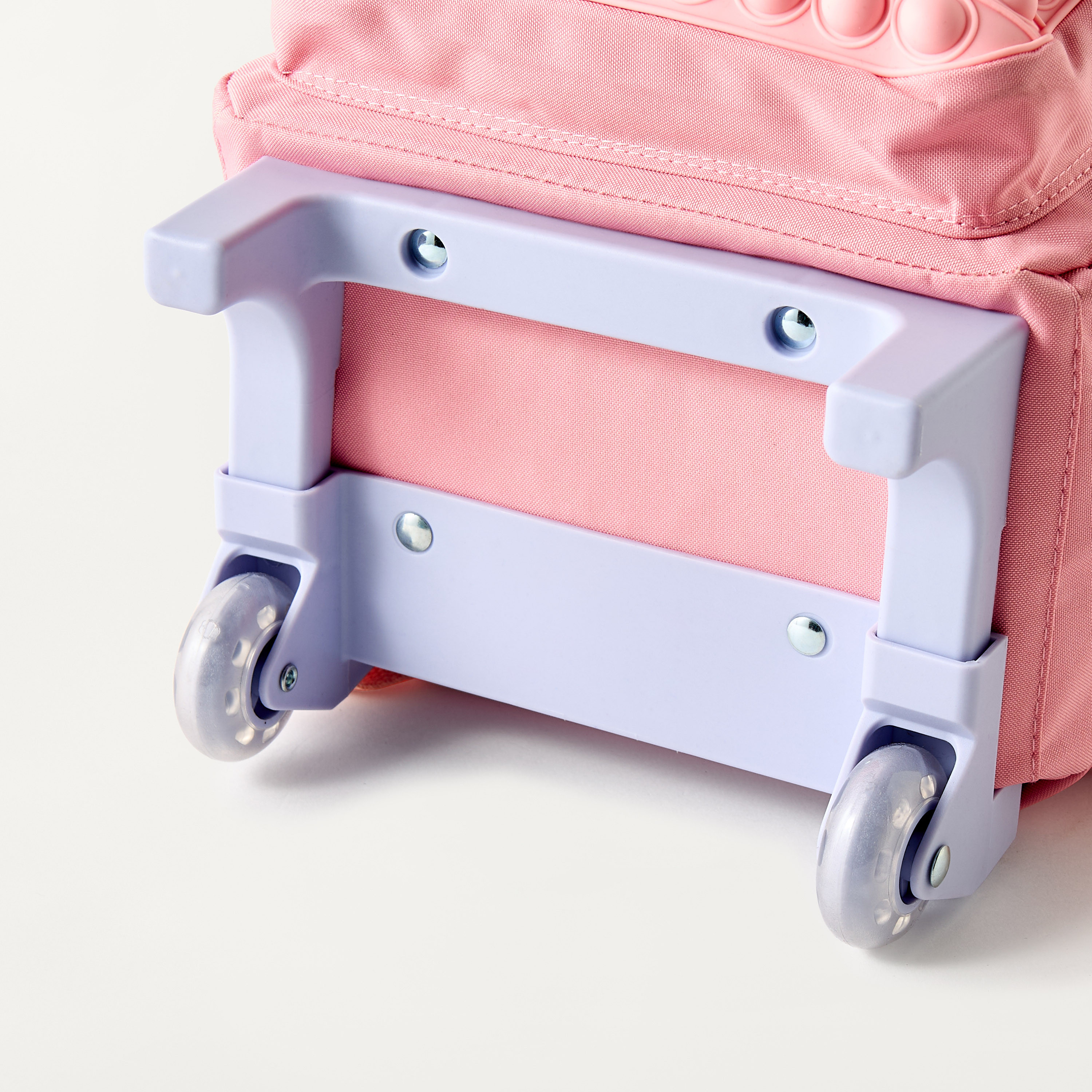 Mayfair Pop It Textured 13-inch Trolley Backpack with Wheels - 32x24x18 cms-school-bagsandbackpacks-trolleybags-image-6