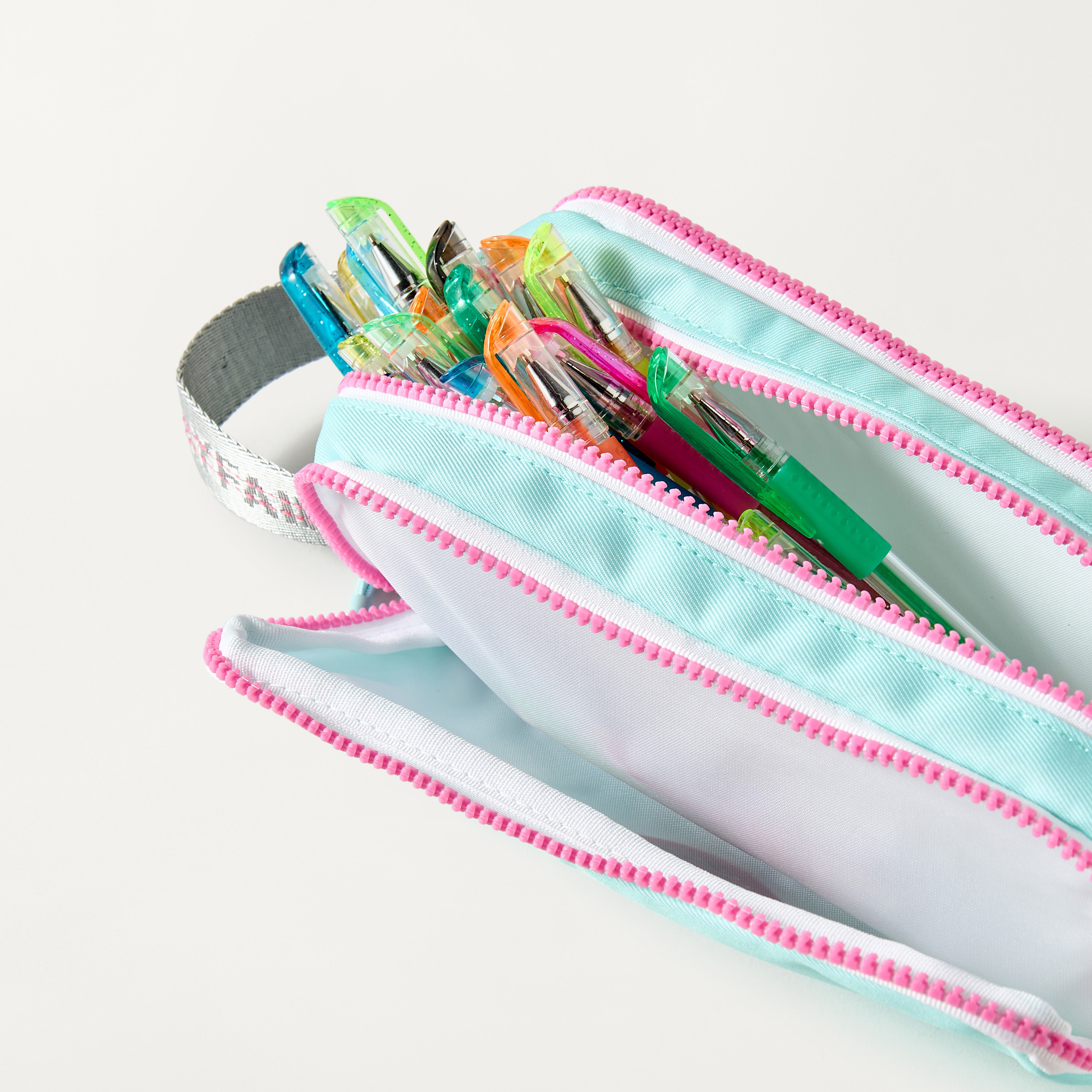 Mayfair Logo Embossed Pencil Pouch with Zip Closure-school-stationery-pencilcases-image-4