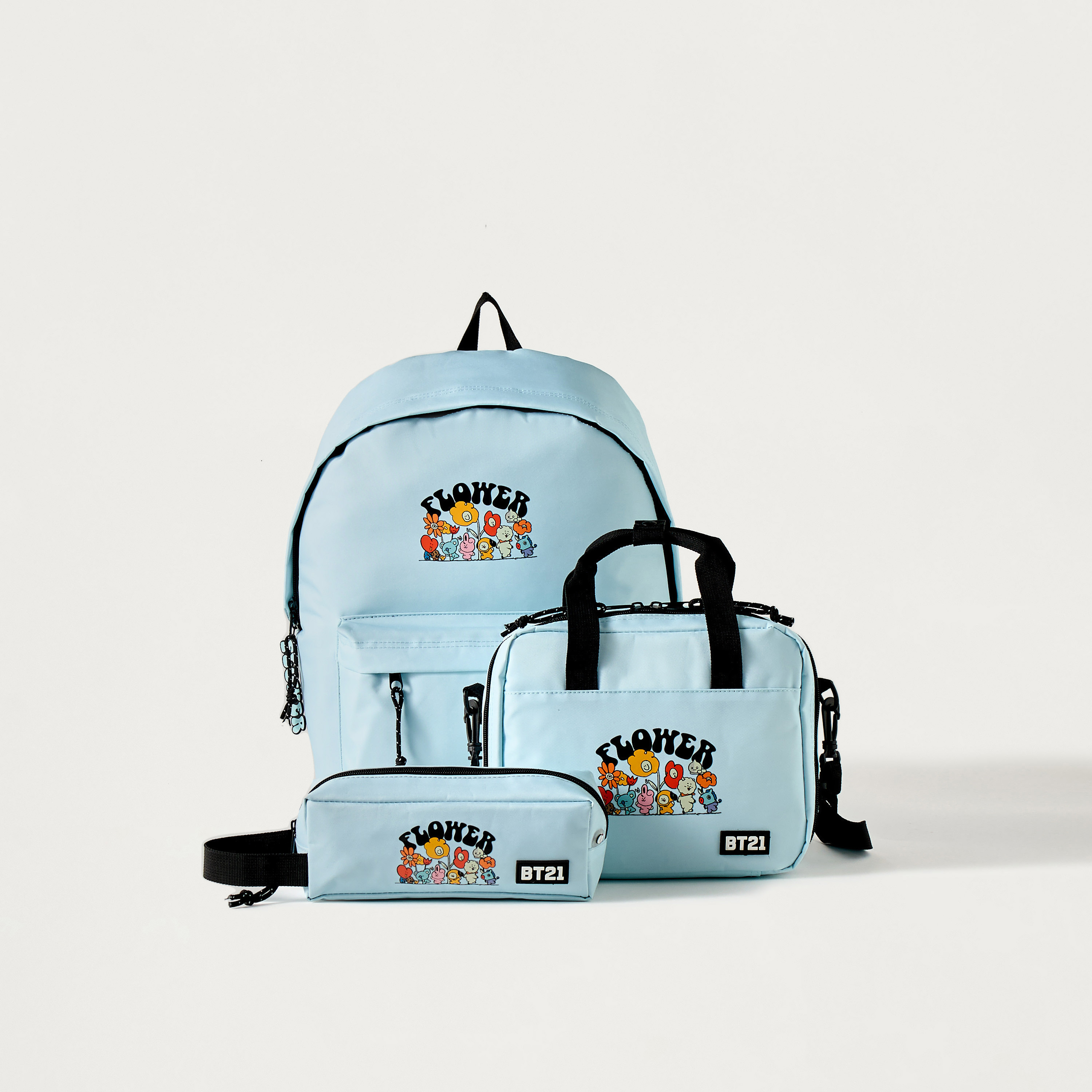 BT21 Graphic Print 17-inch Backpack with Adjustable Shoulder Straps - 43x32x14 cms-school-bagsandbackpacks-backpacks-image-7