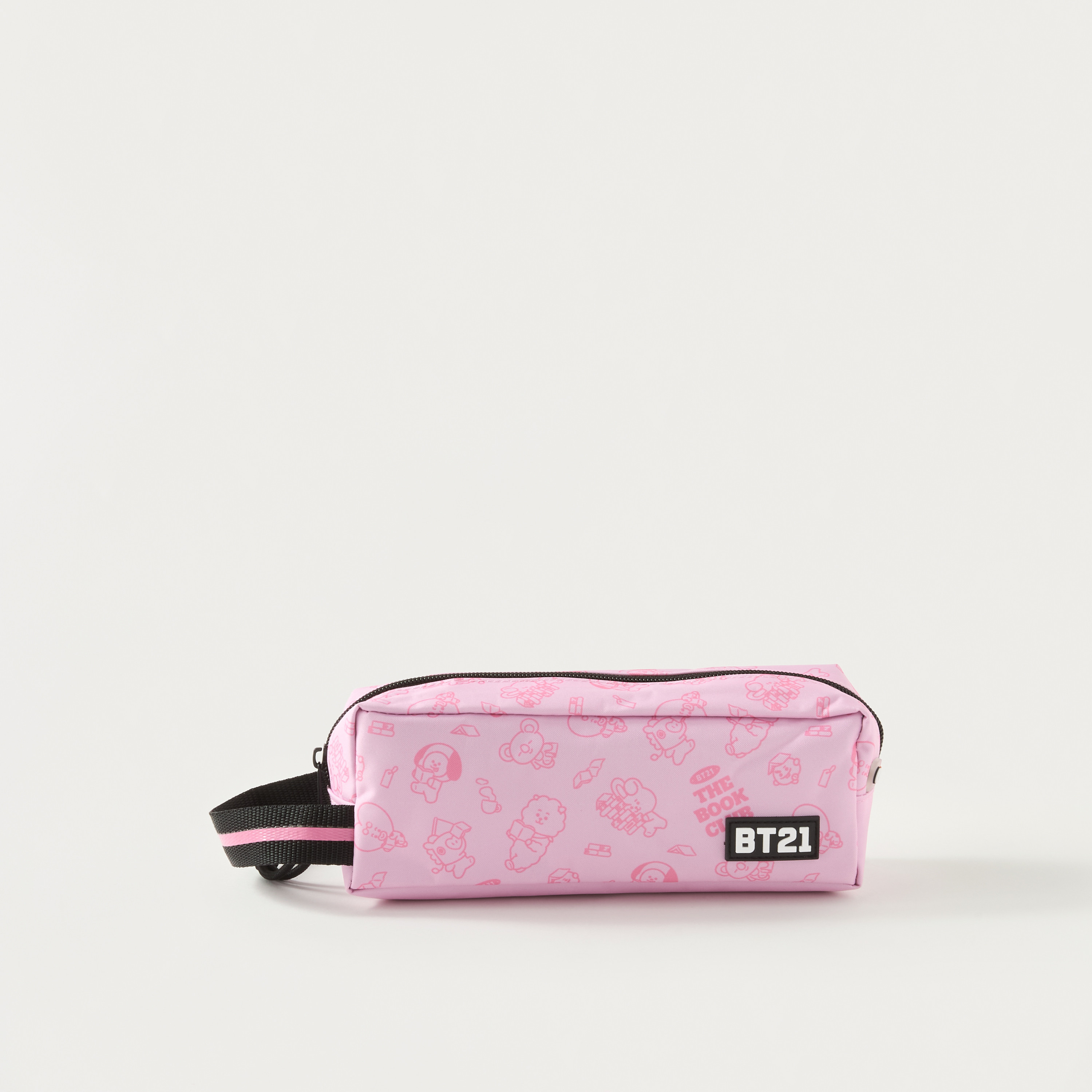 BT21 Printed Pencil Pouch with Zip Closure and Side Handle-school-stationery-pencilcases-image-1
