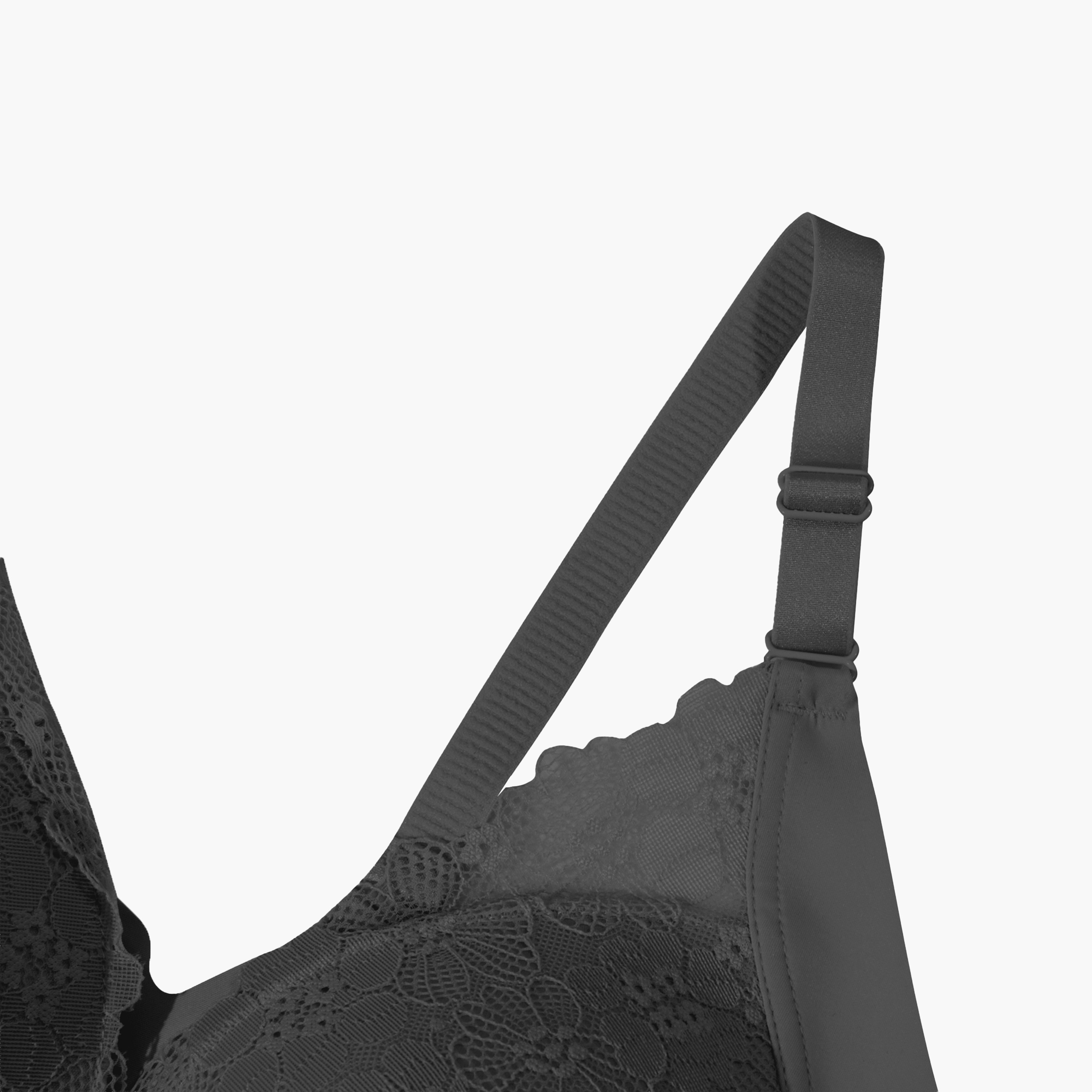 Okus Bra Maternity and Nursing Style with Lace Detail - Cotton Blend-women-clothing-maternity-lingerie-bras-image-6
