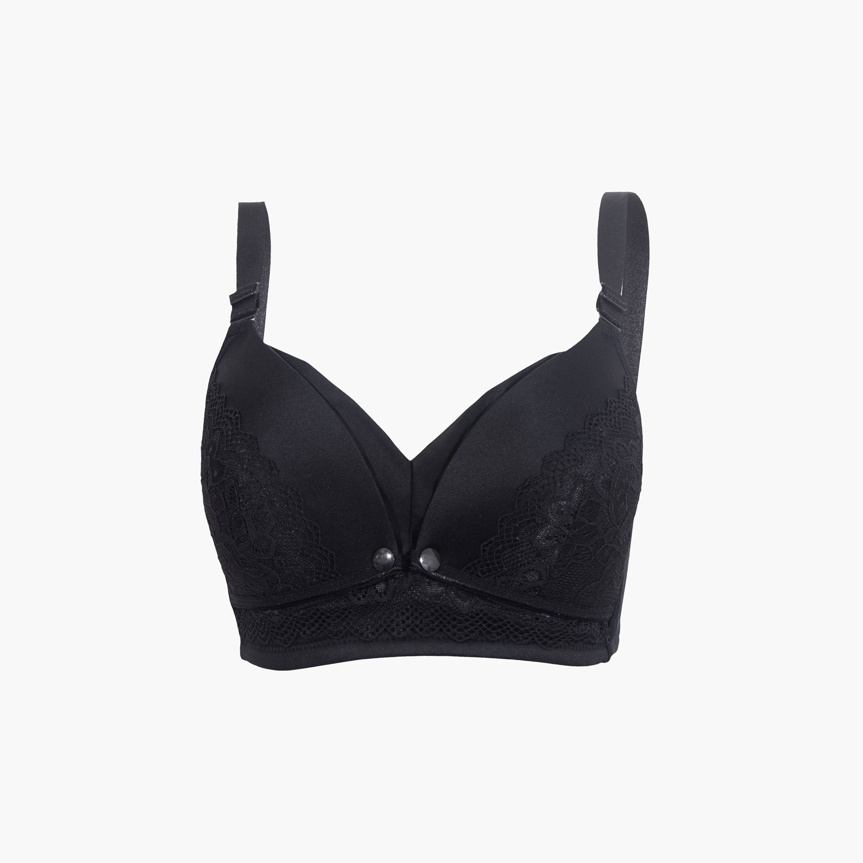 Okus Bra Maternity and Nursing Style with Lace Detail Cotton Blend-women-clothing-maternity-lingerie-bras-image-1