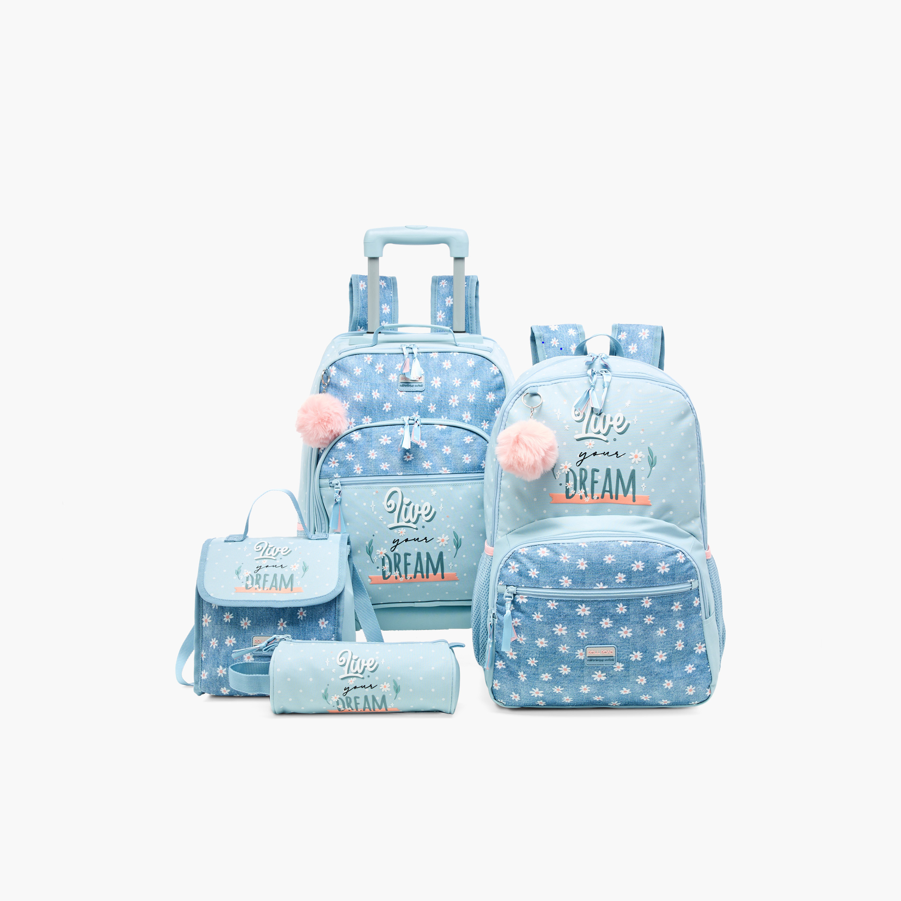 Roll Road Floral Print Backpack-school-bagsandbackpacks-trolleybags-image-13