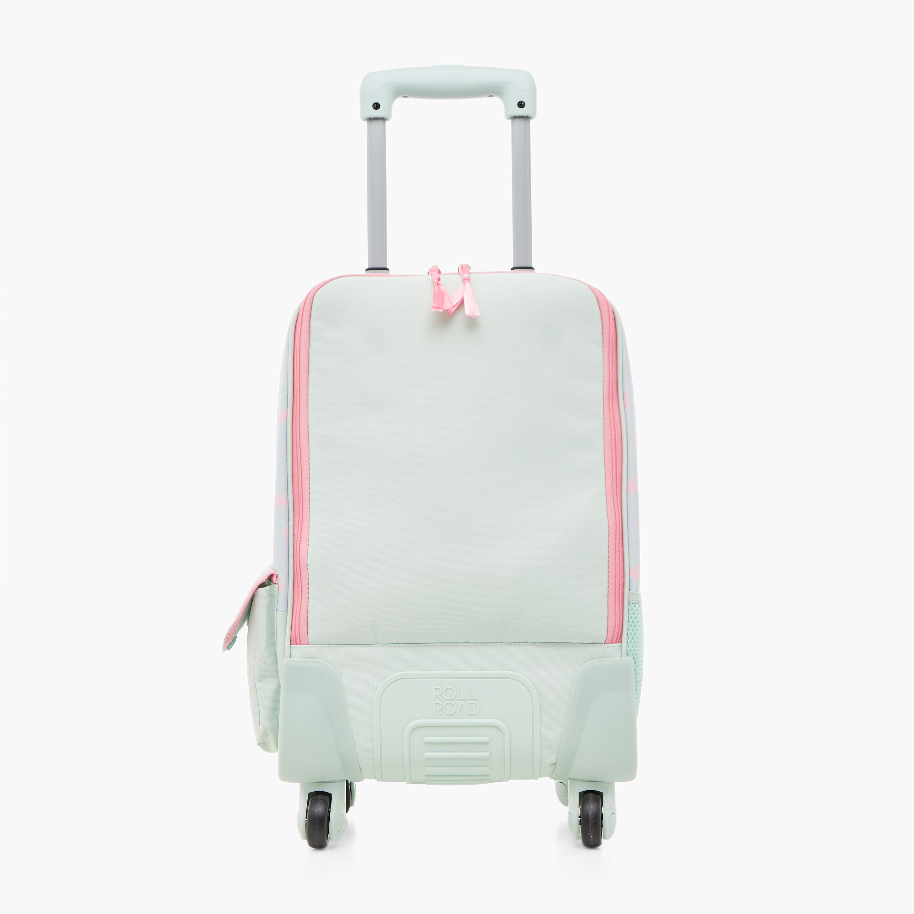 Roll Road Printed 17-inch Trolley Backpack with Retractable Handle and Zip Closure - 33x44x21 cms-school-bagsandbackpacks-trolleybags-image-5
