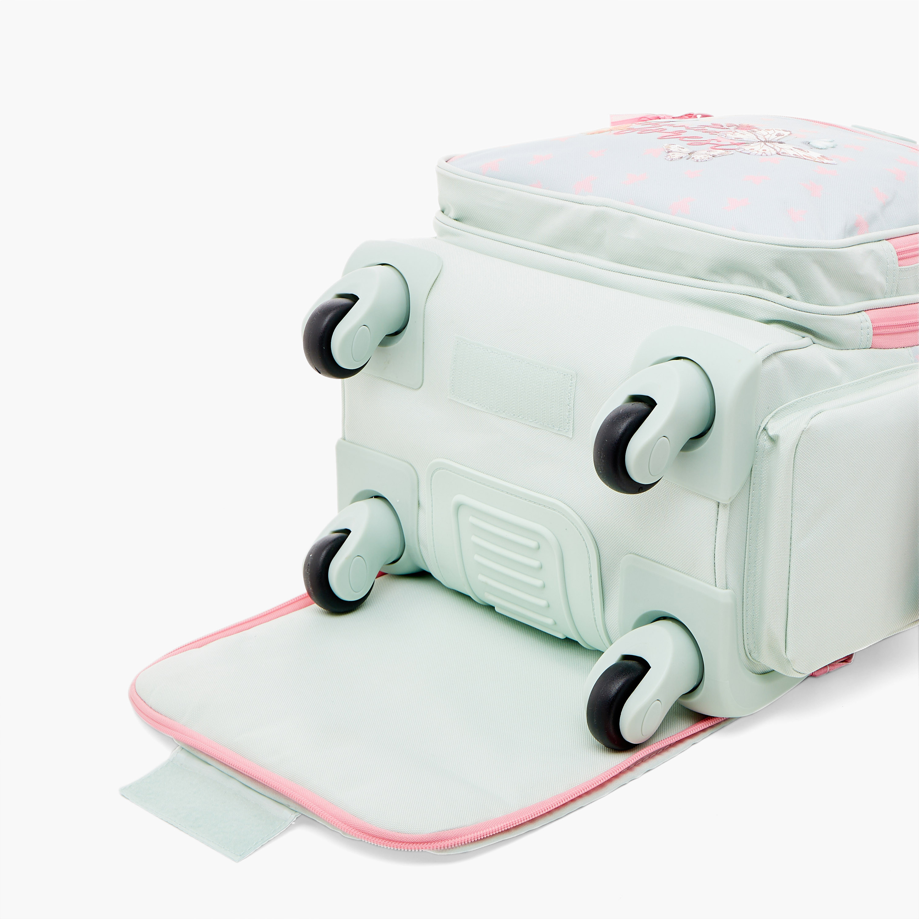 Roll Road Printed 17-inch Trolley Backpack with Retractable Handle and Zip Closure - 33x44x21 cms-school-bagsandbackpacks-trolleybags-image-9