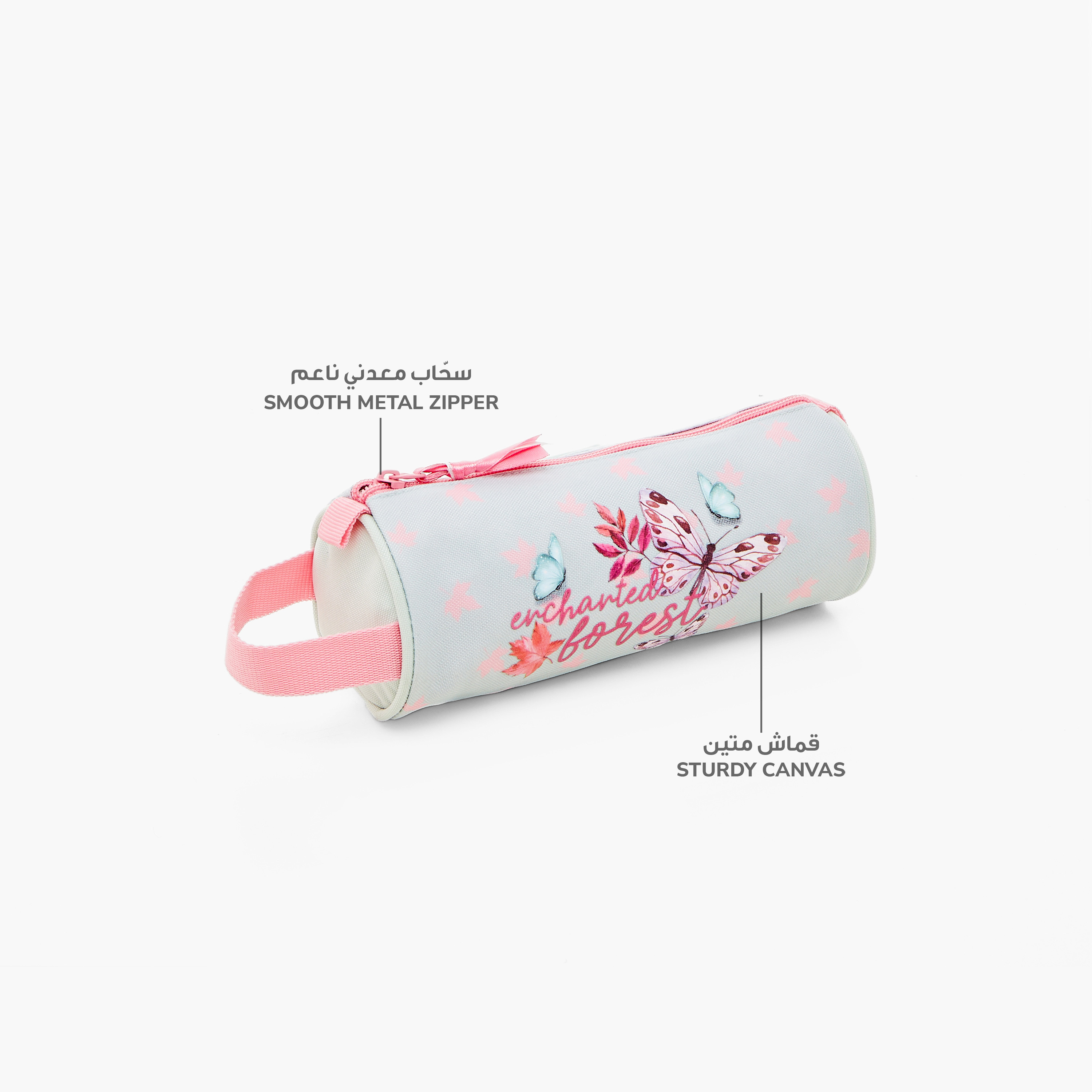 Roll Road Printed Pencil Pouch with Zip Closure-school-stationery-pencilcases-image-6